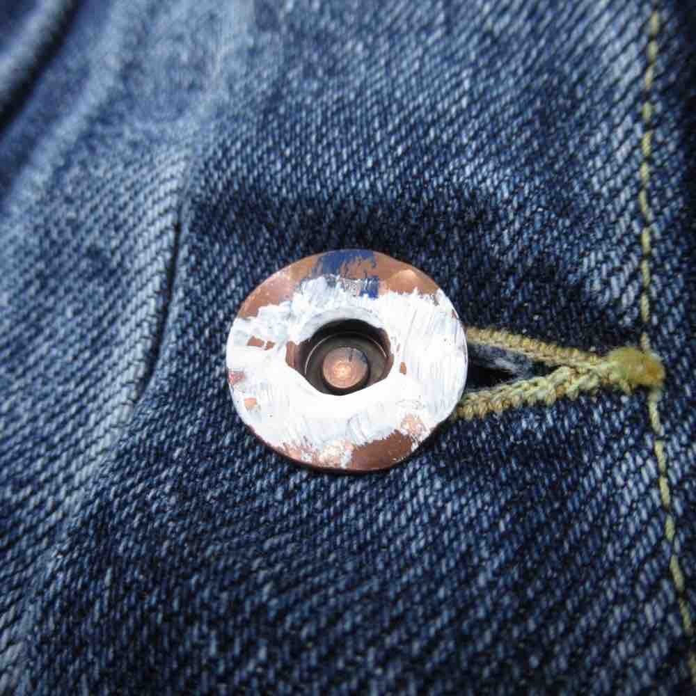 Visvim 25SS ICT 101X Denim Jacket — detail