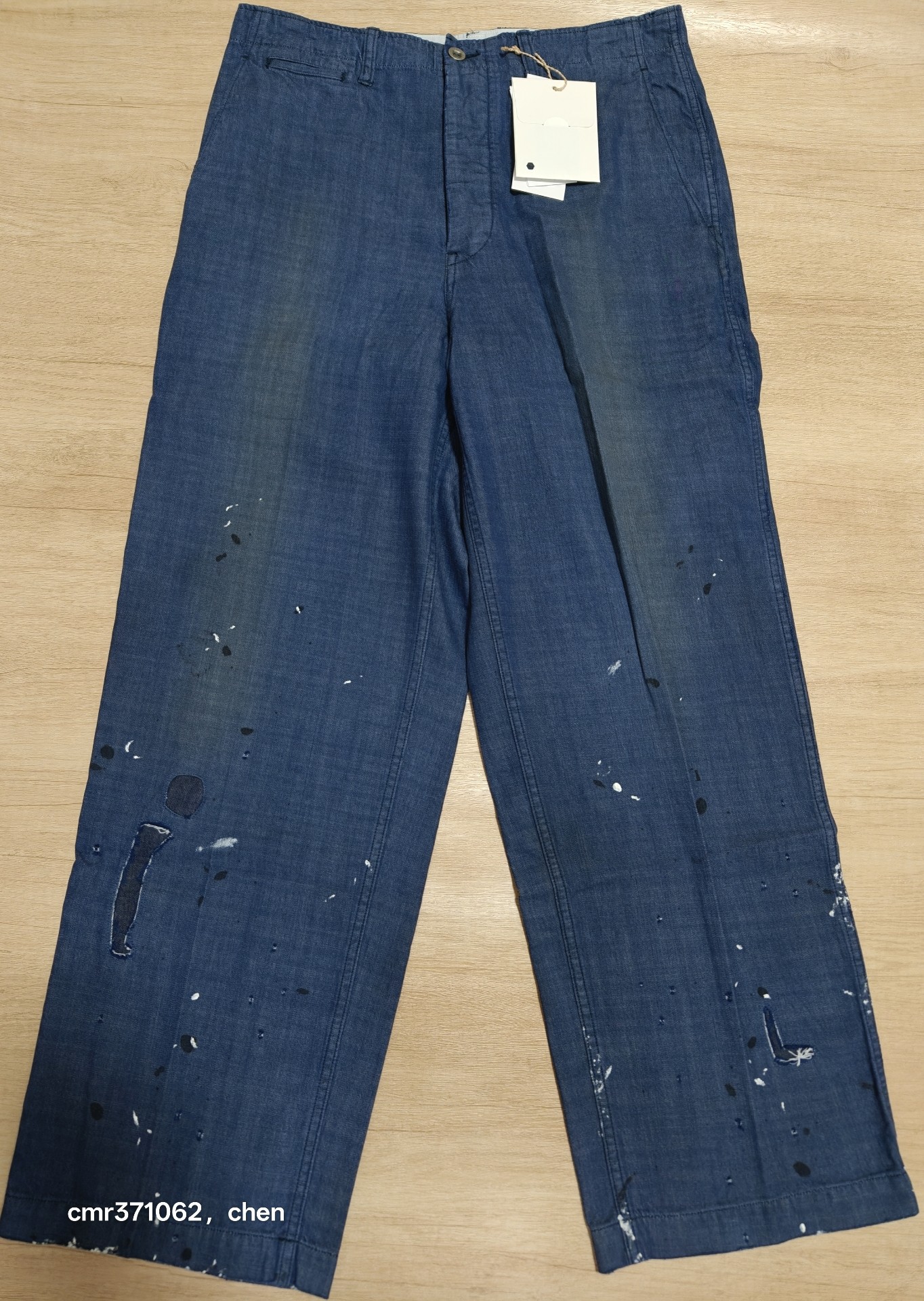 Visvim ICT Broader Chino Crash Navy