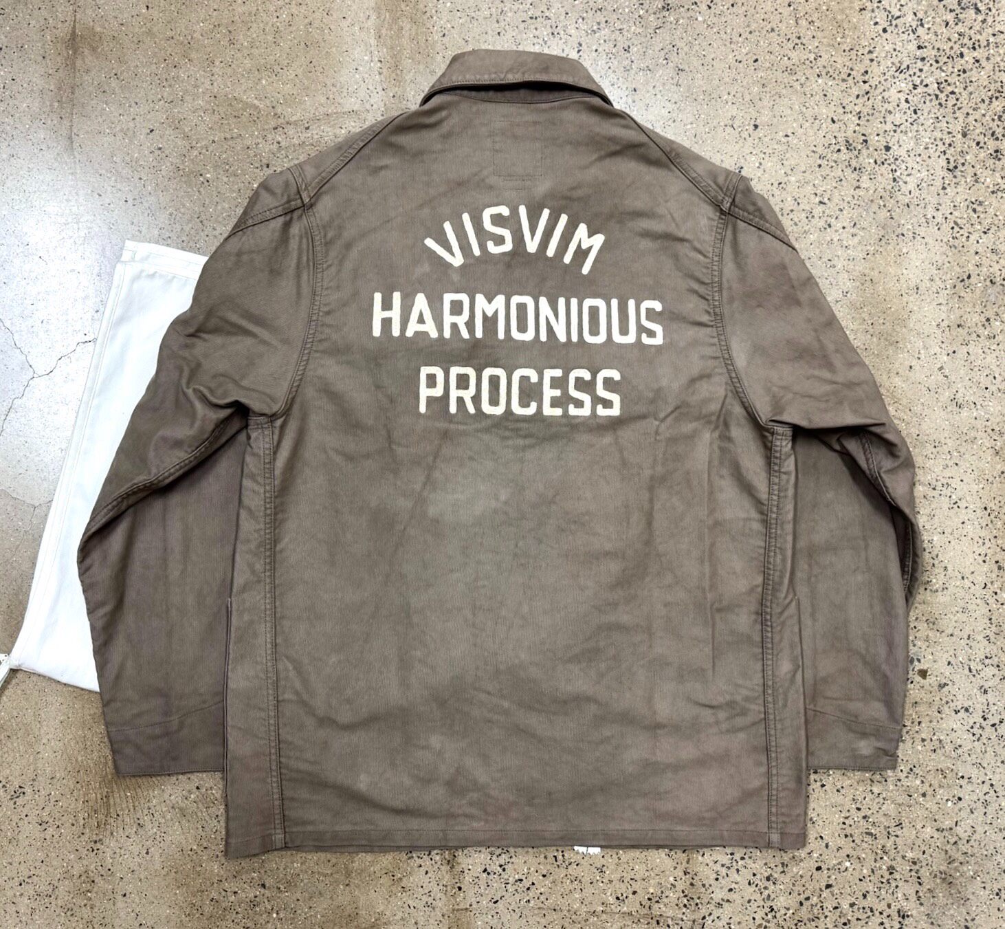 Visvim 25 Mud-Dyed Coverall Jacket — front
