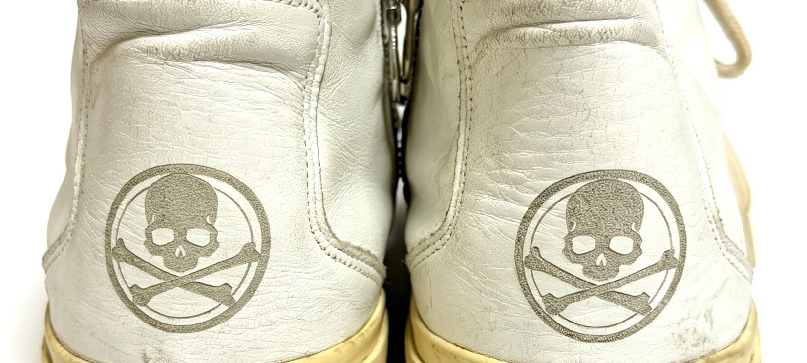 Mastermind Japan Visvim Logan Mid Sneaker — label
