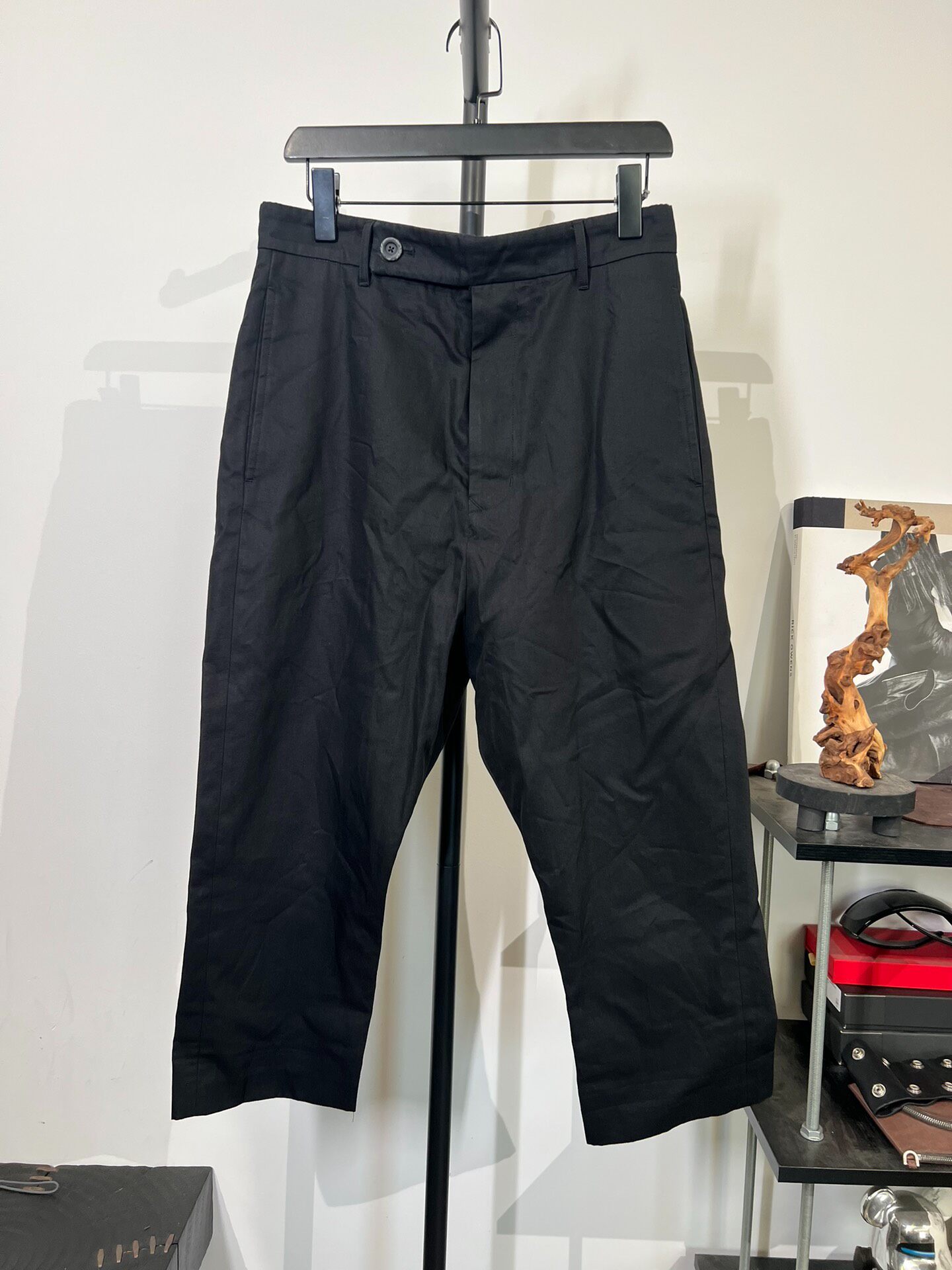 Rick Owens Main Line Cropped Trousers