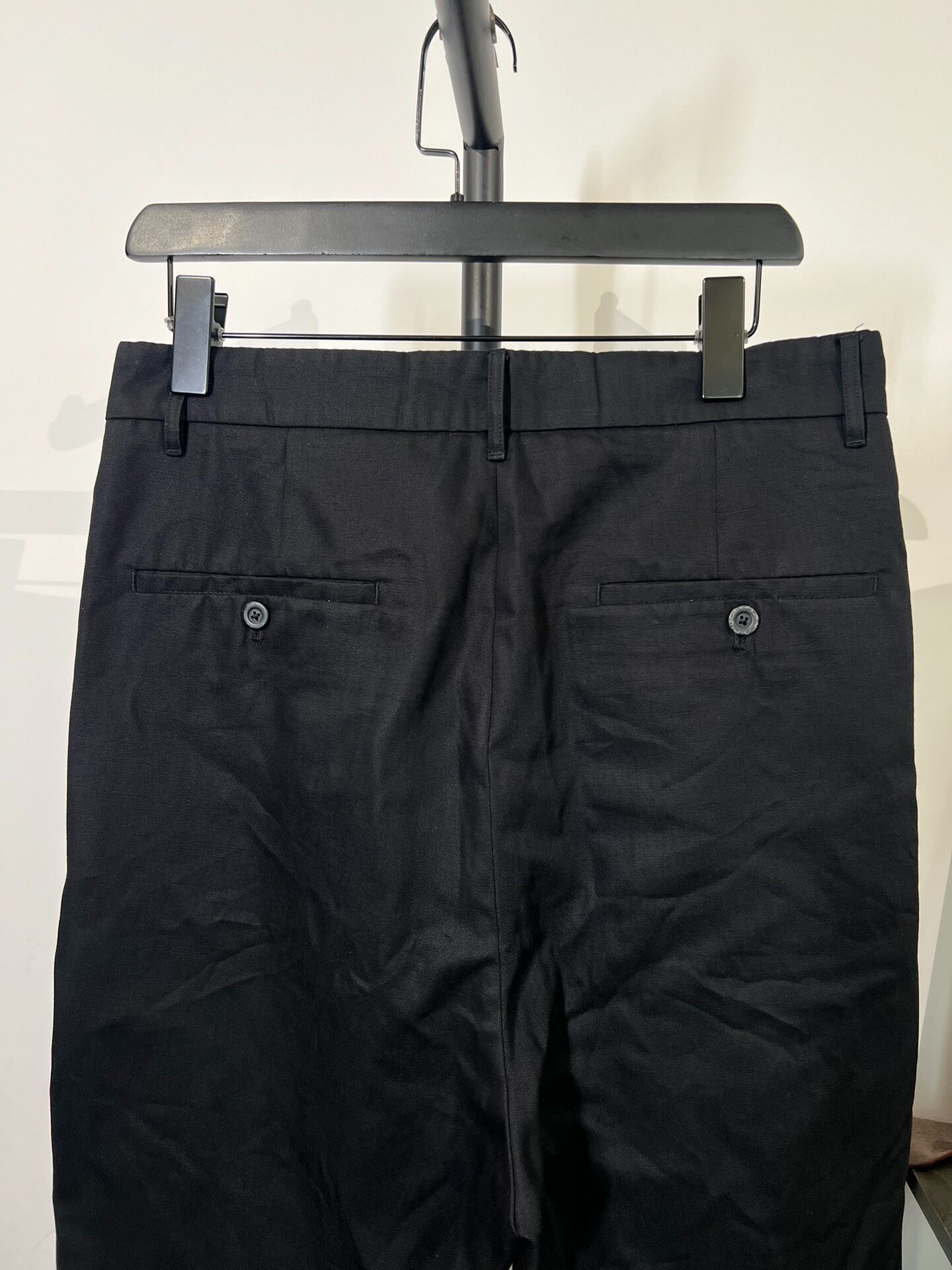 Rick Owens Main Line Cropped Trousers — back