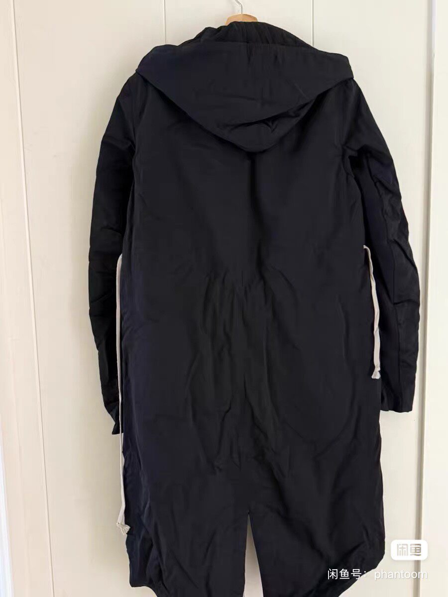 Rick Owens Drkshdw Fishtail Coat — front