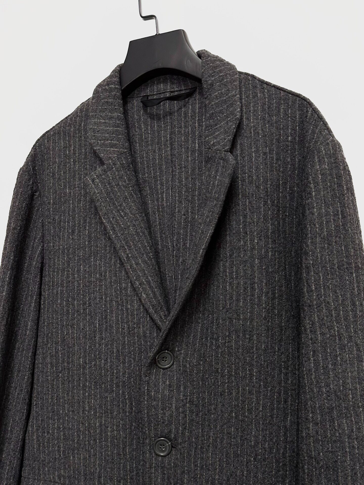 Casey Casey 16AW Wool Blend Coat — label