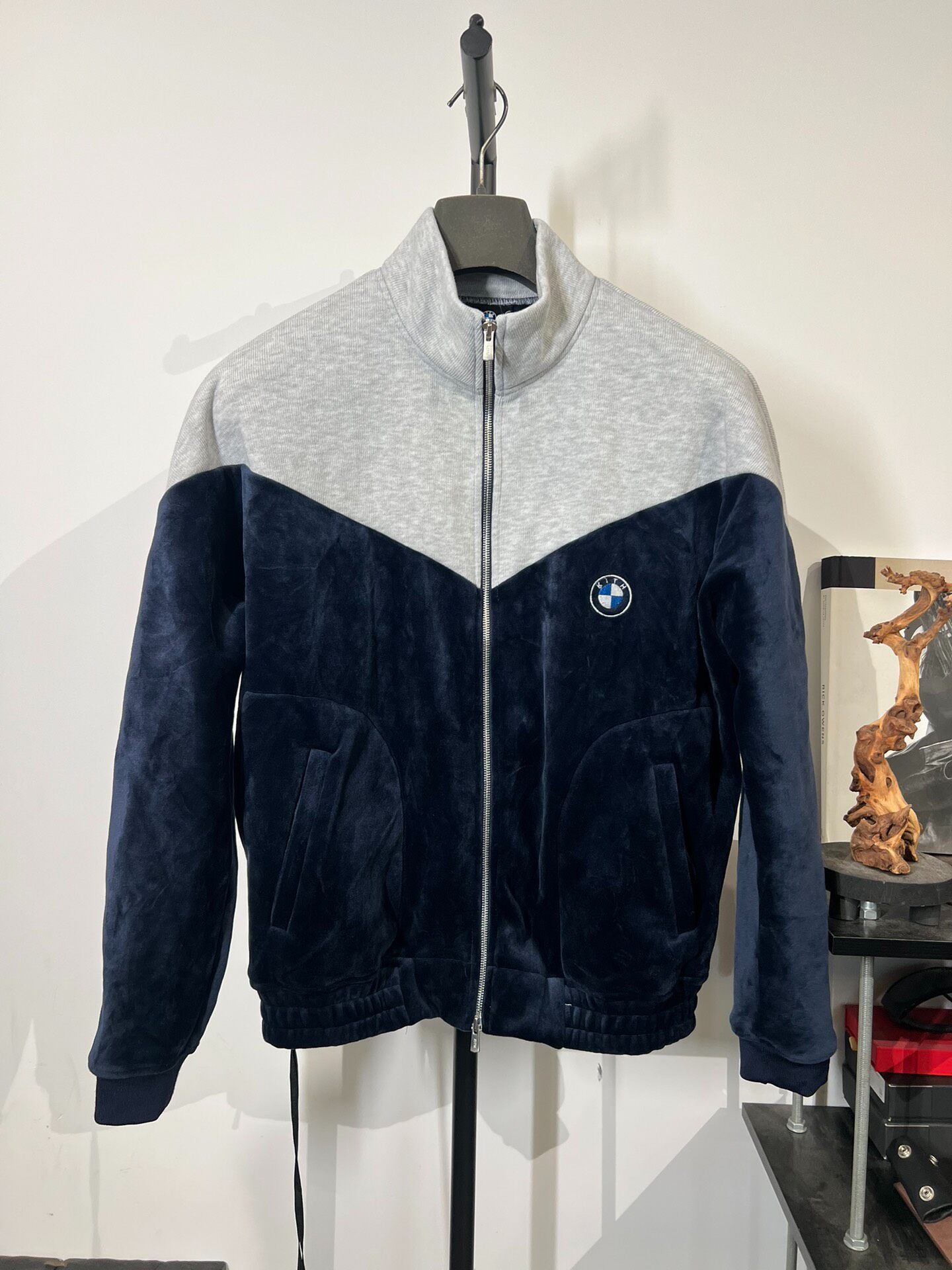 KITH x BMW Velour Track Jacket