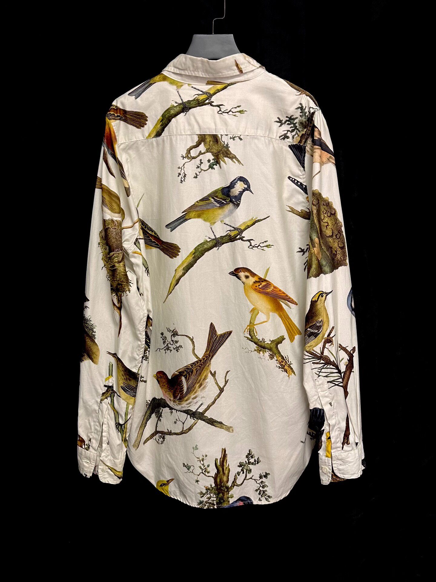 Paul Harnden 20FW Bird Print Shirt — front