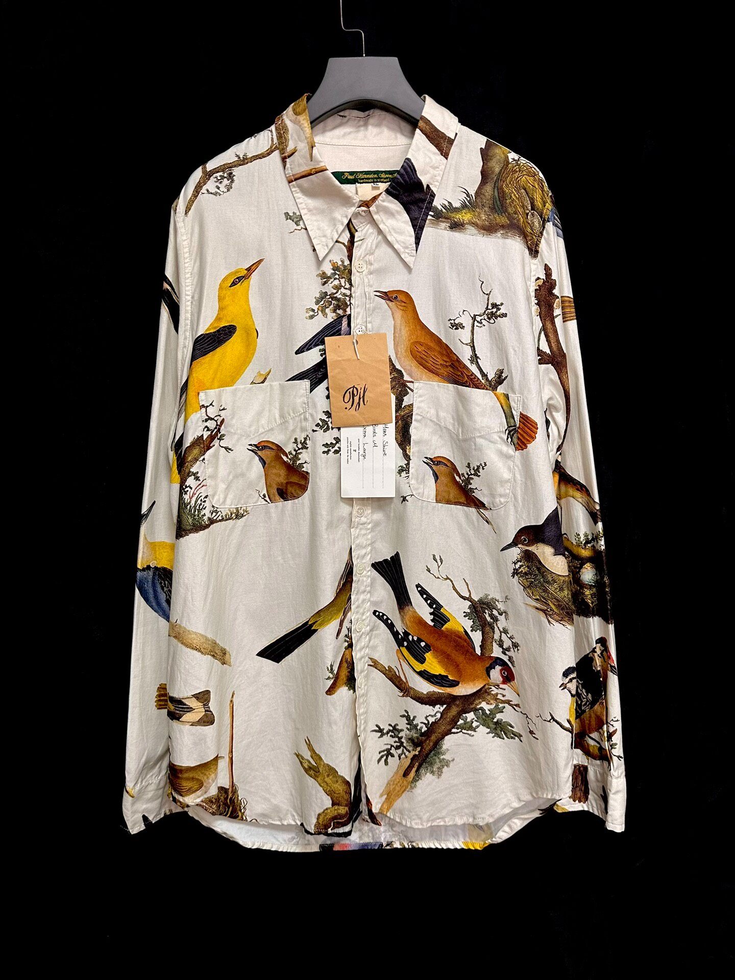 Paul Harnden 20FW Bird Print Shirt