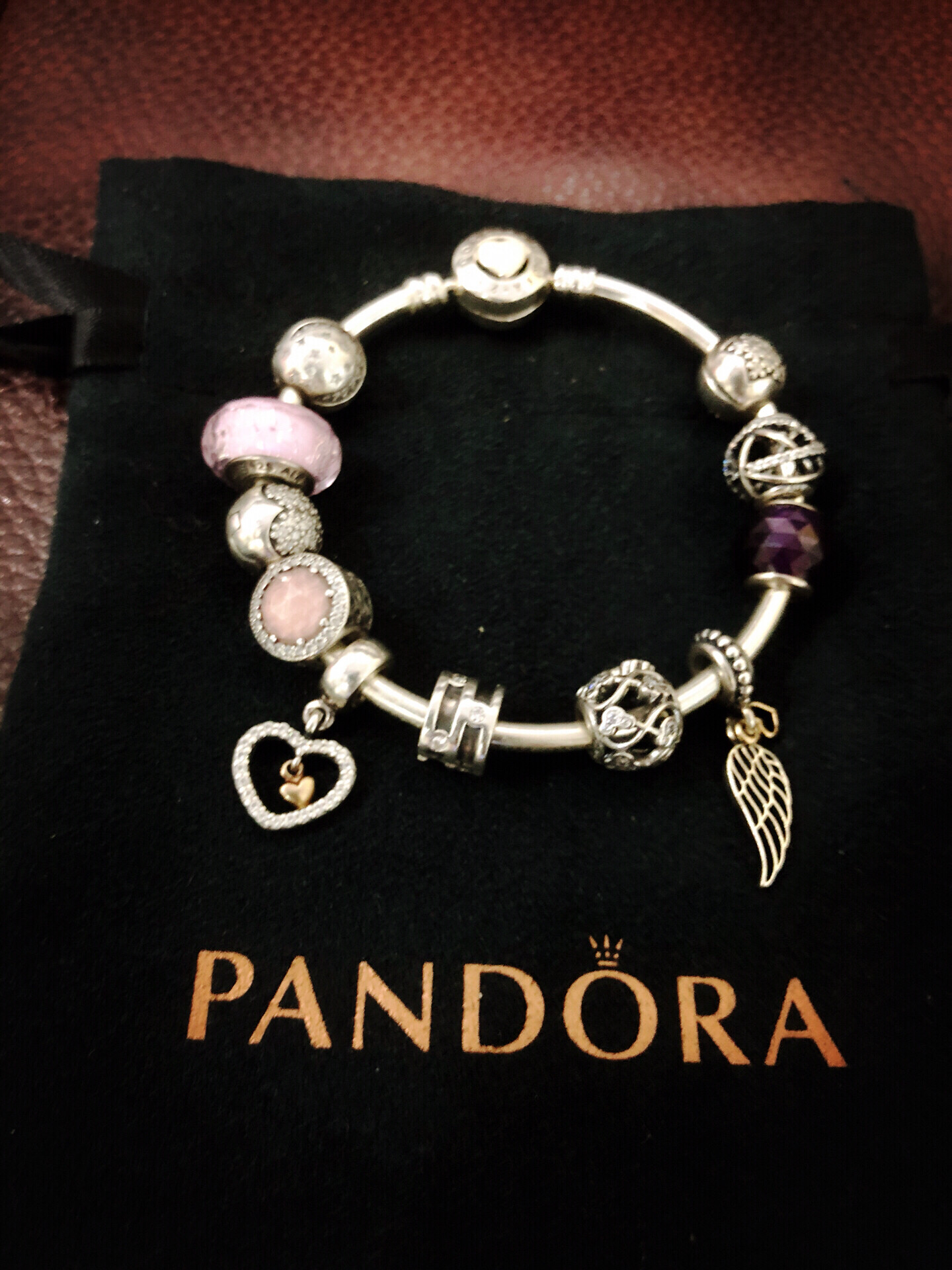Pandora Silver Charm Bracelet