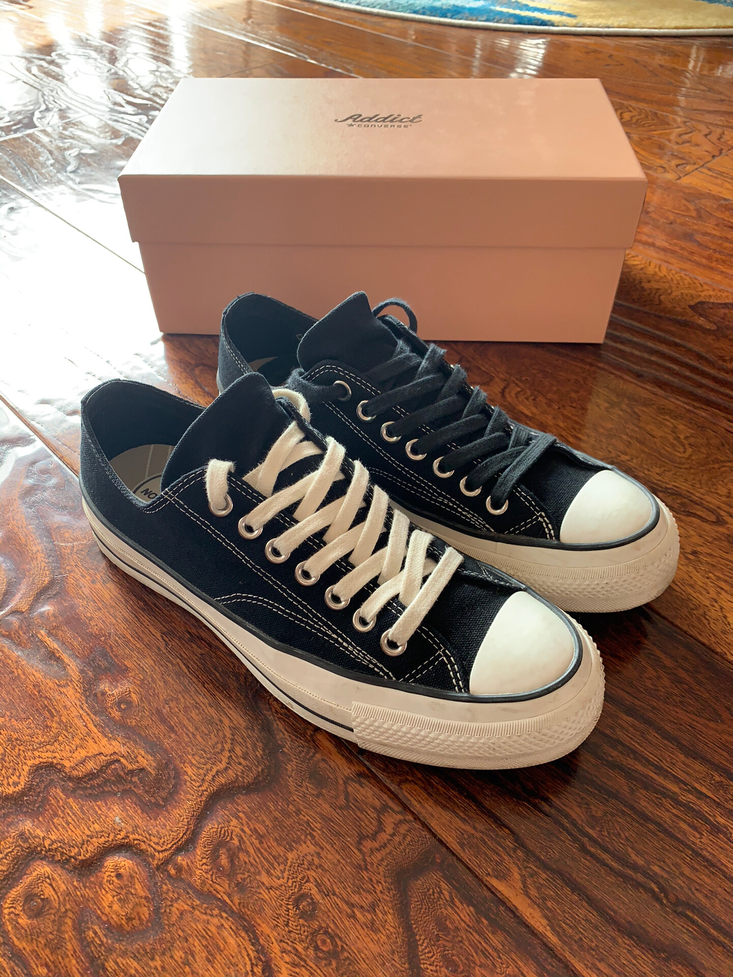 Converse Addict Black Low Top Sneakers