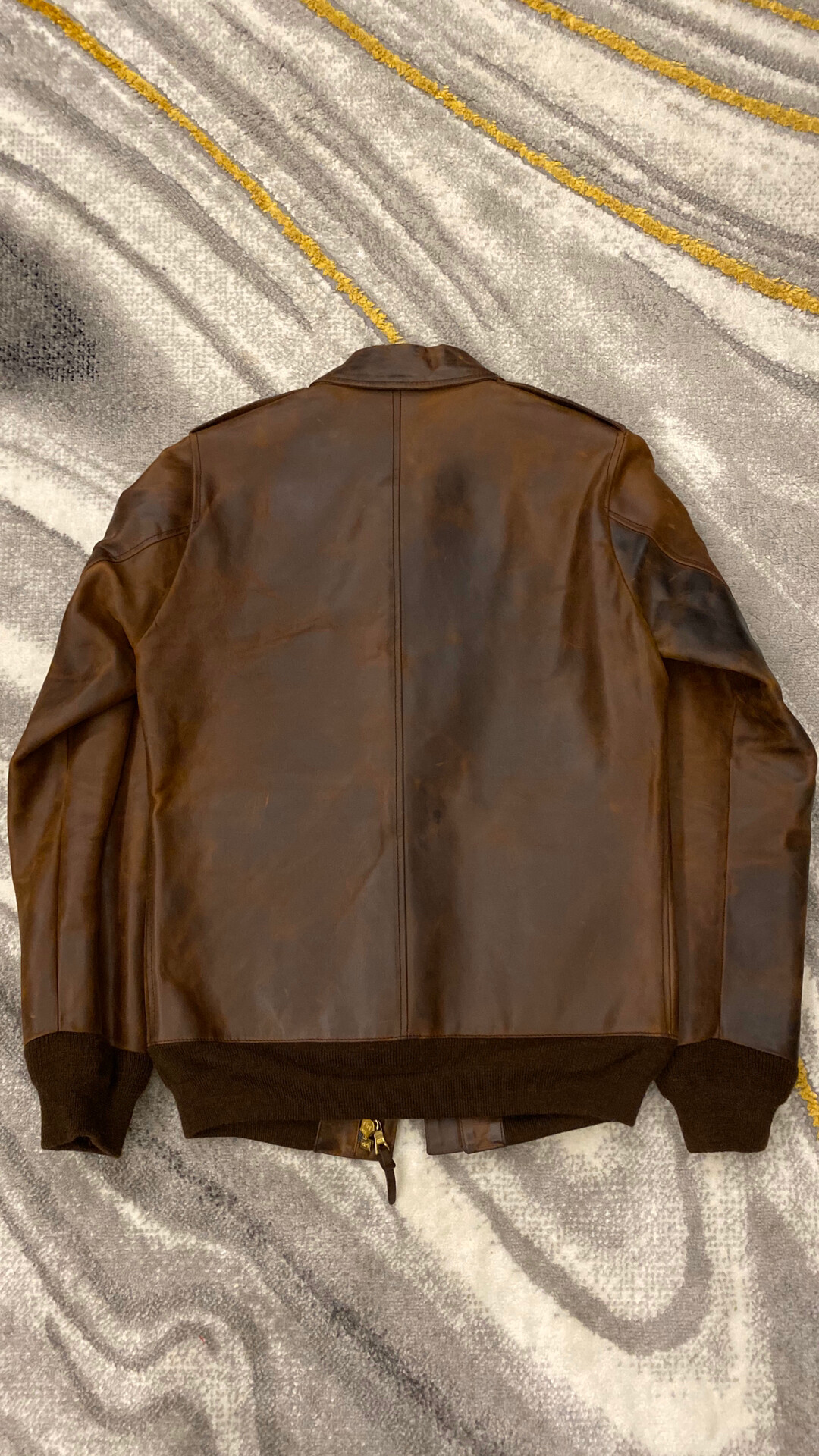 Visvim A2 Italian Leather Jacket 12-13FW — front