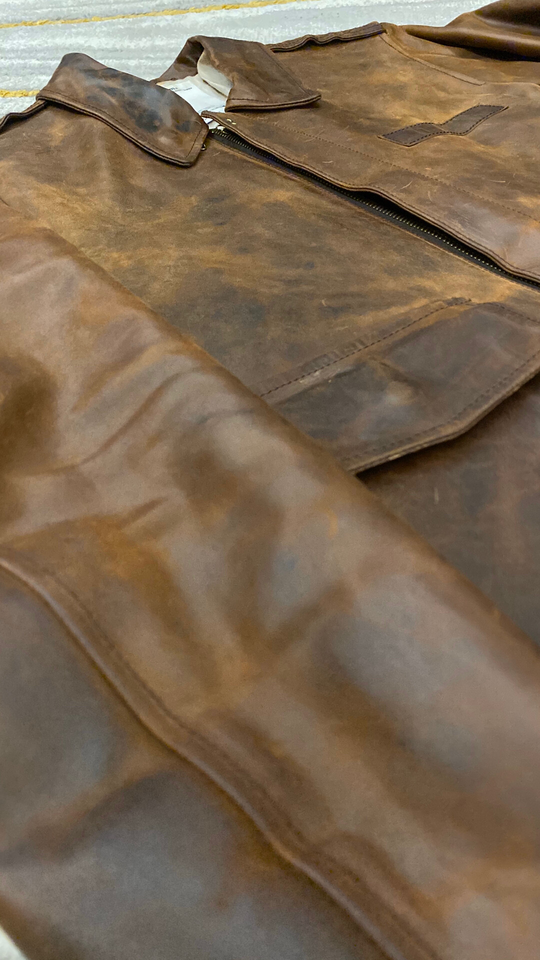 Visvim A2 Italian Leather Jacket 12-13FW — back