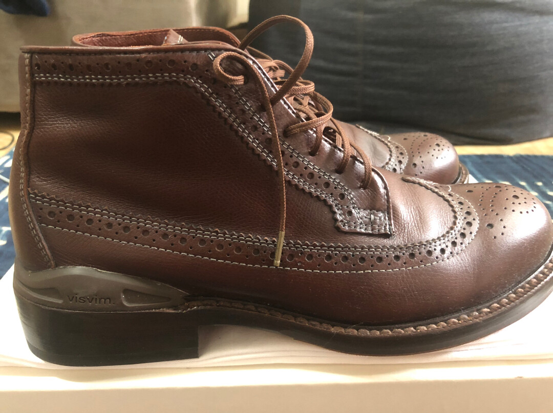 Visvim Patrician Mid W.T. Folk Boots — detail