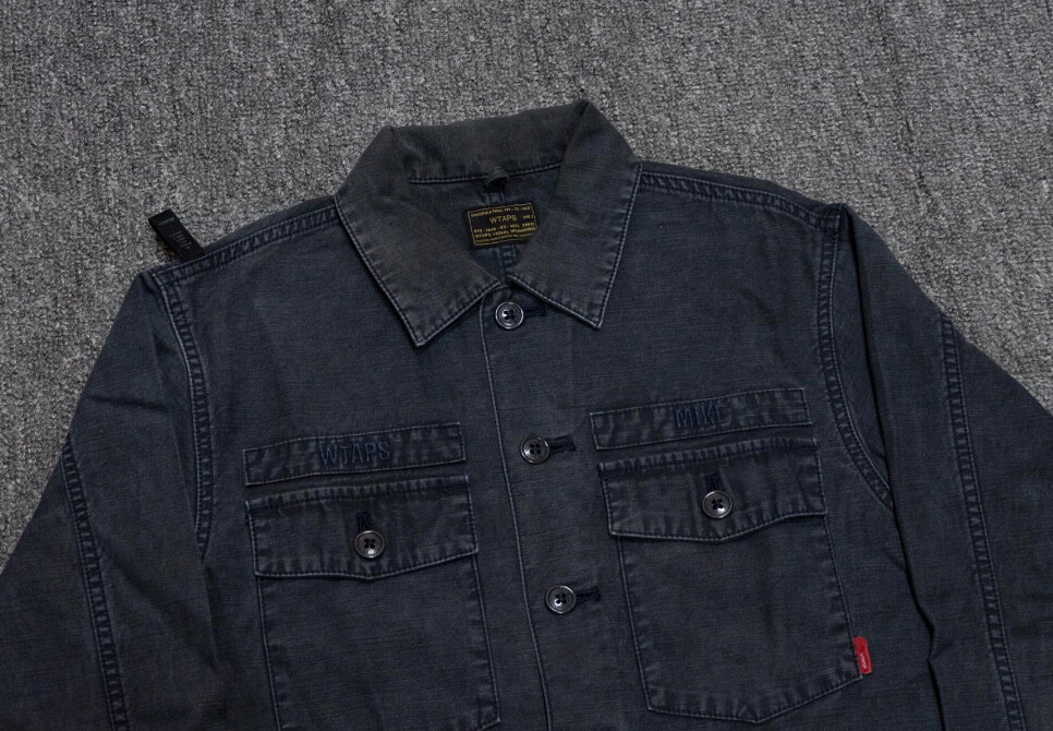 WTAPS Two-Pocket Button Front Jacket — detail