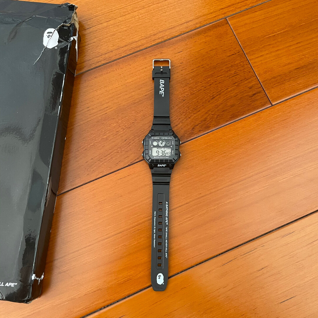 Bape A Bathing Ape Digital Watch