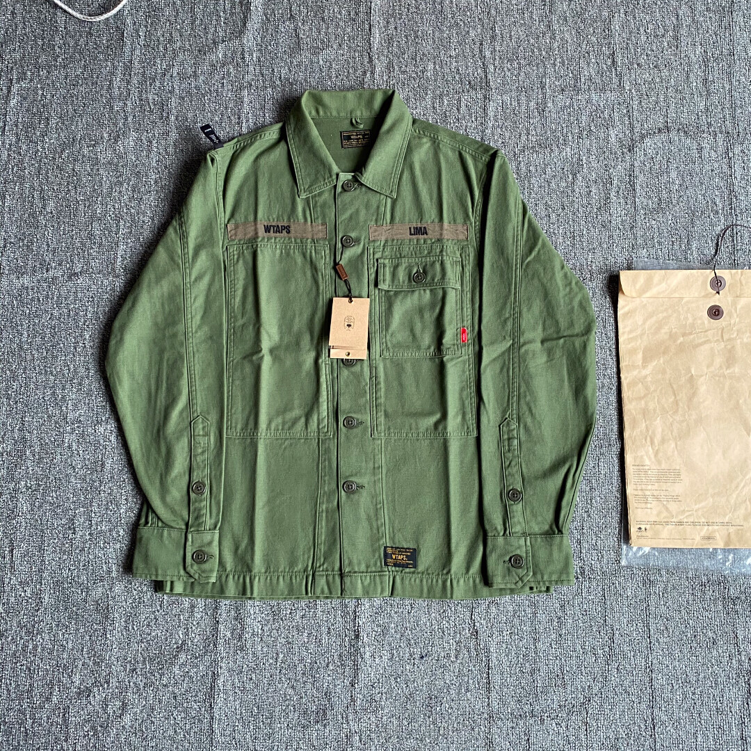 WTAPS 17ss HBT Single Pocket Jacket