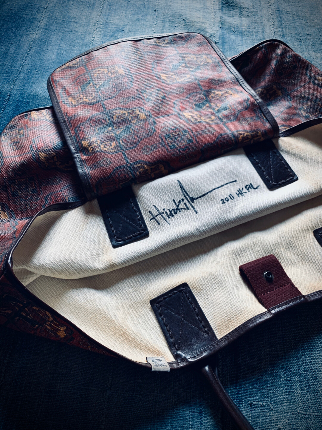 Visvim 2011 HK Opening Tote — back