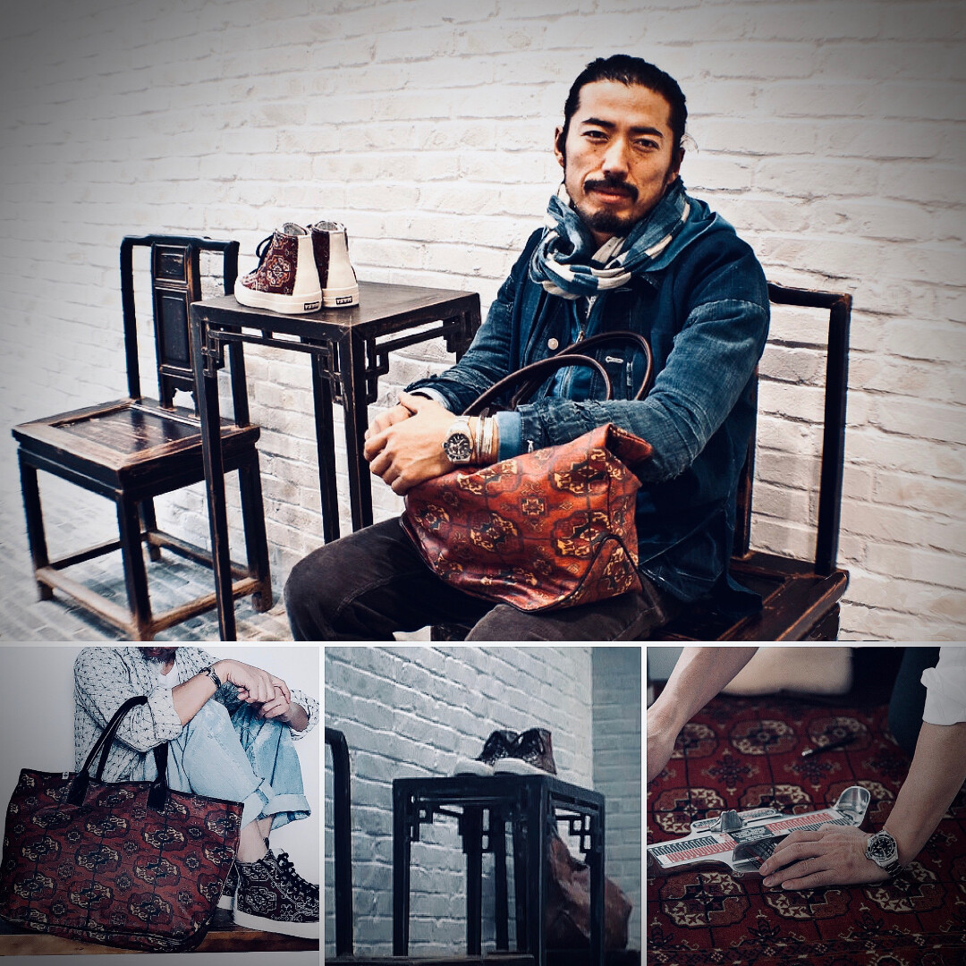 Visvim 2011 HK Opening Tote — label