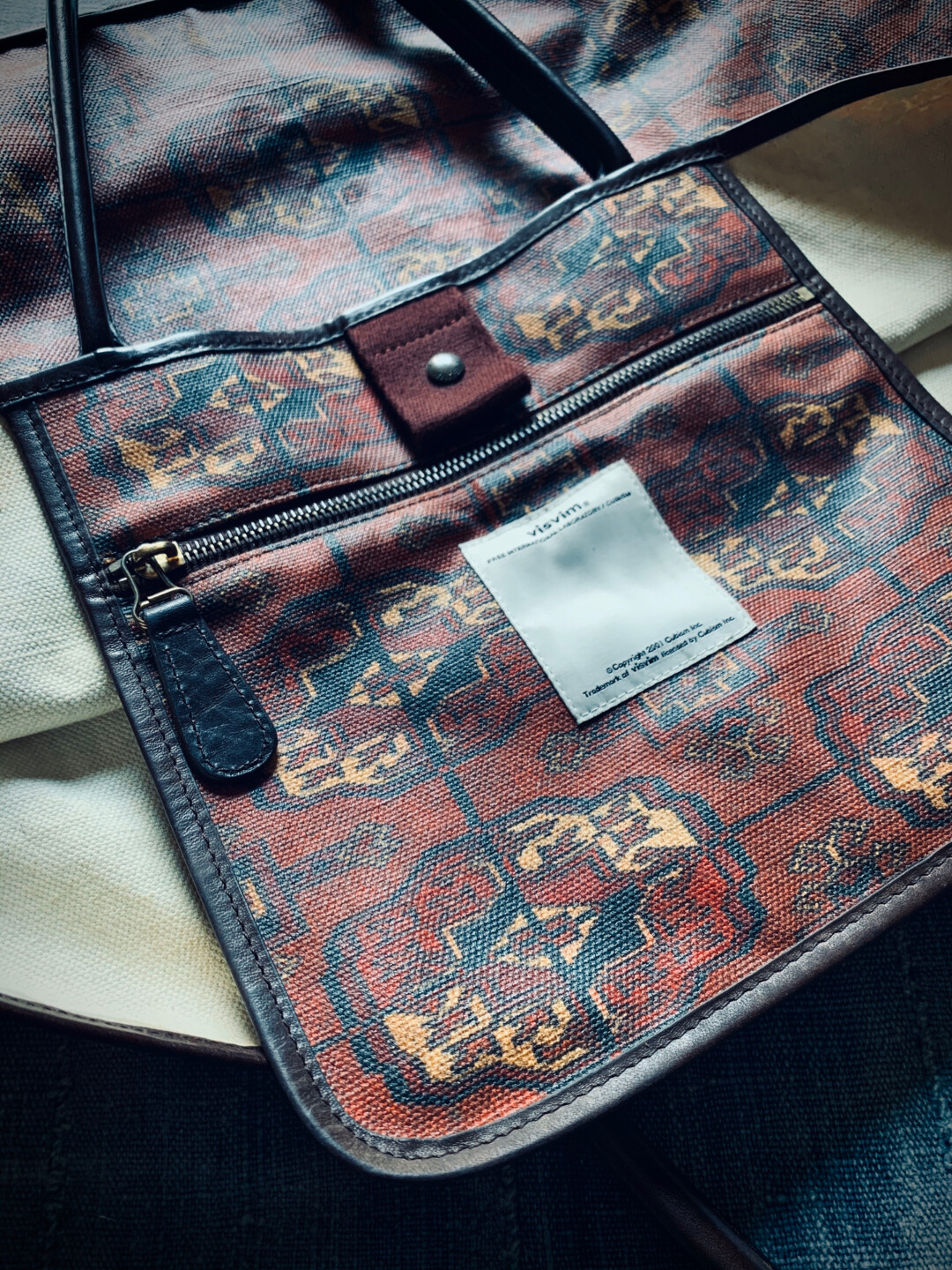 Visvim 2011 HK Opening Tote — detail
