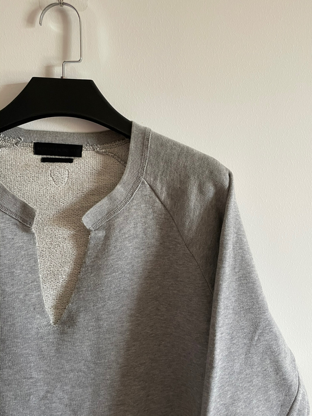Alexander McQueen SS2011 Open-Collar Sweatshirt — back