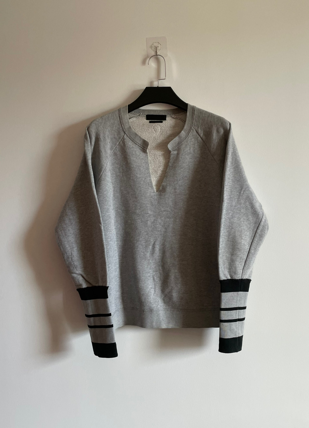 Alexander McQueen SS2011 Open-Collar Sweatshirt — front