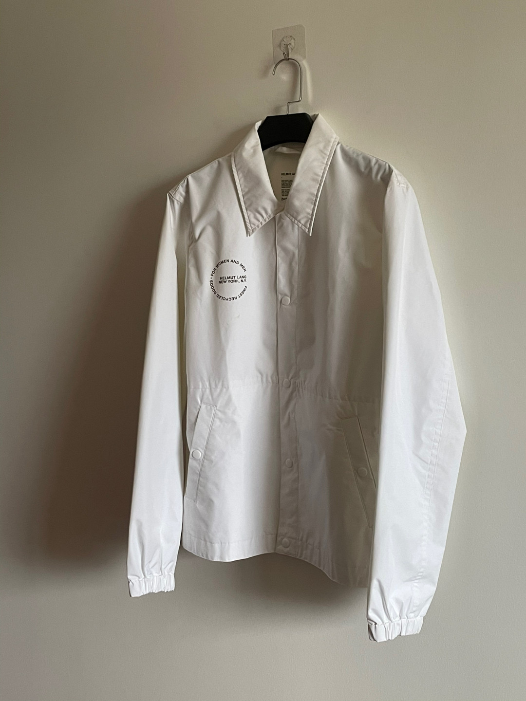 Helmut Lang Windbreaker Coach Jacket — label