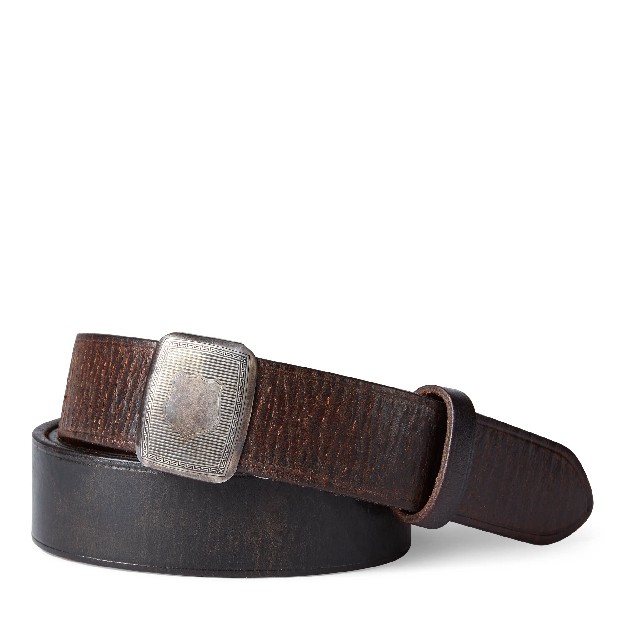 RRL Vincennes Leather Belt