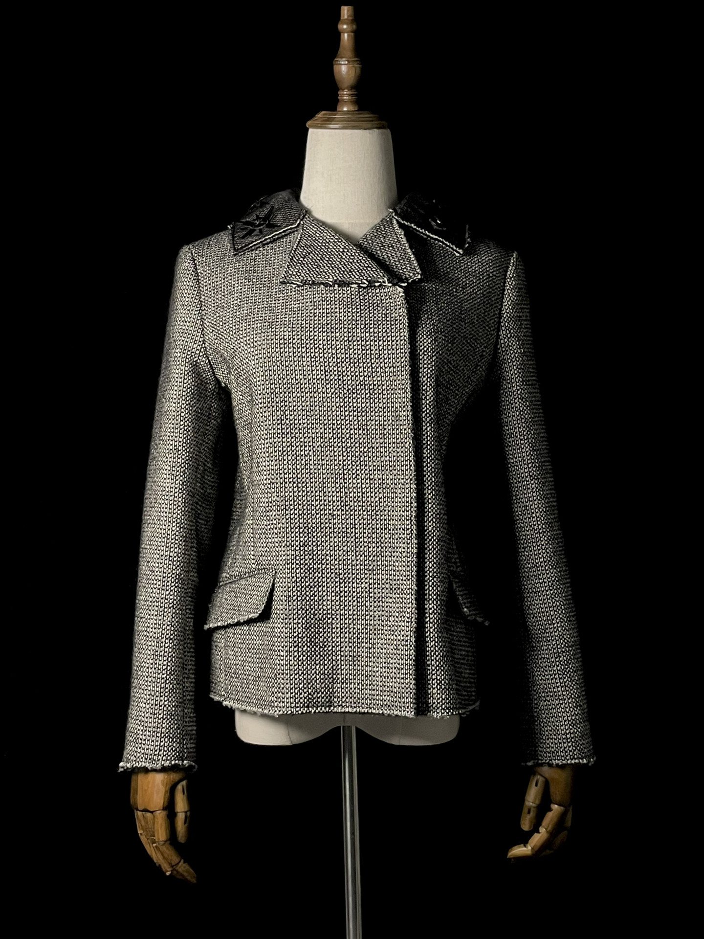 Maison Margiela 16FW Silver Thread Jacket — back