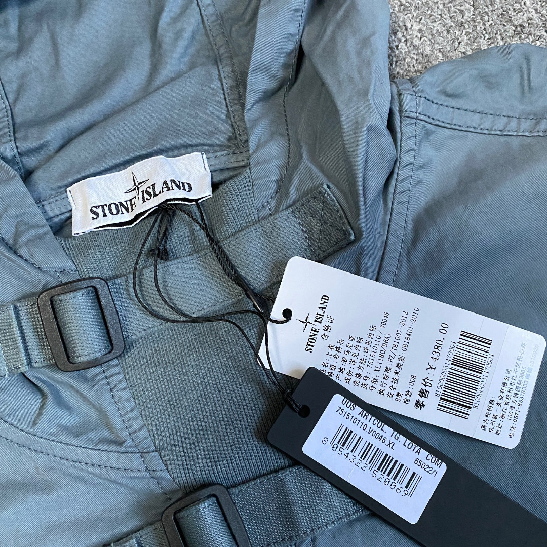 Stone Island 21FW Multi-Pocket Jacket — back