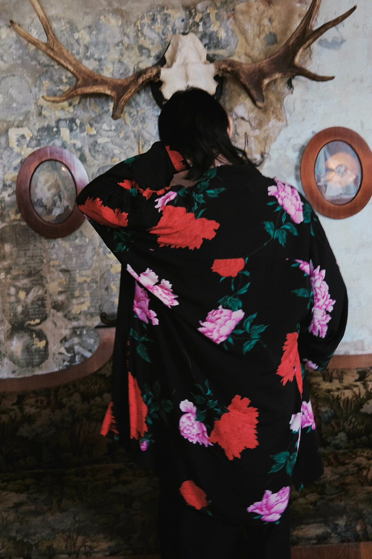 Yohji Yamamoto 96SS Peony Shirt — front