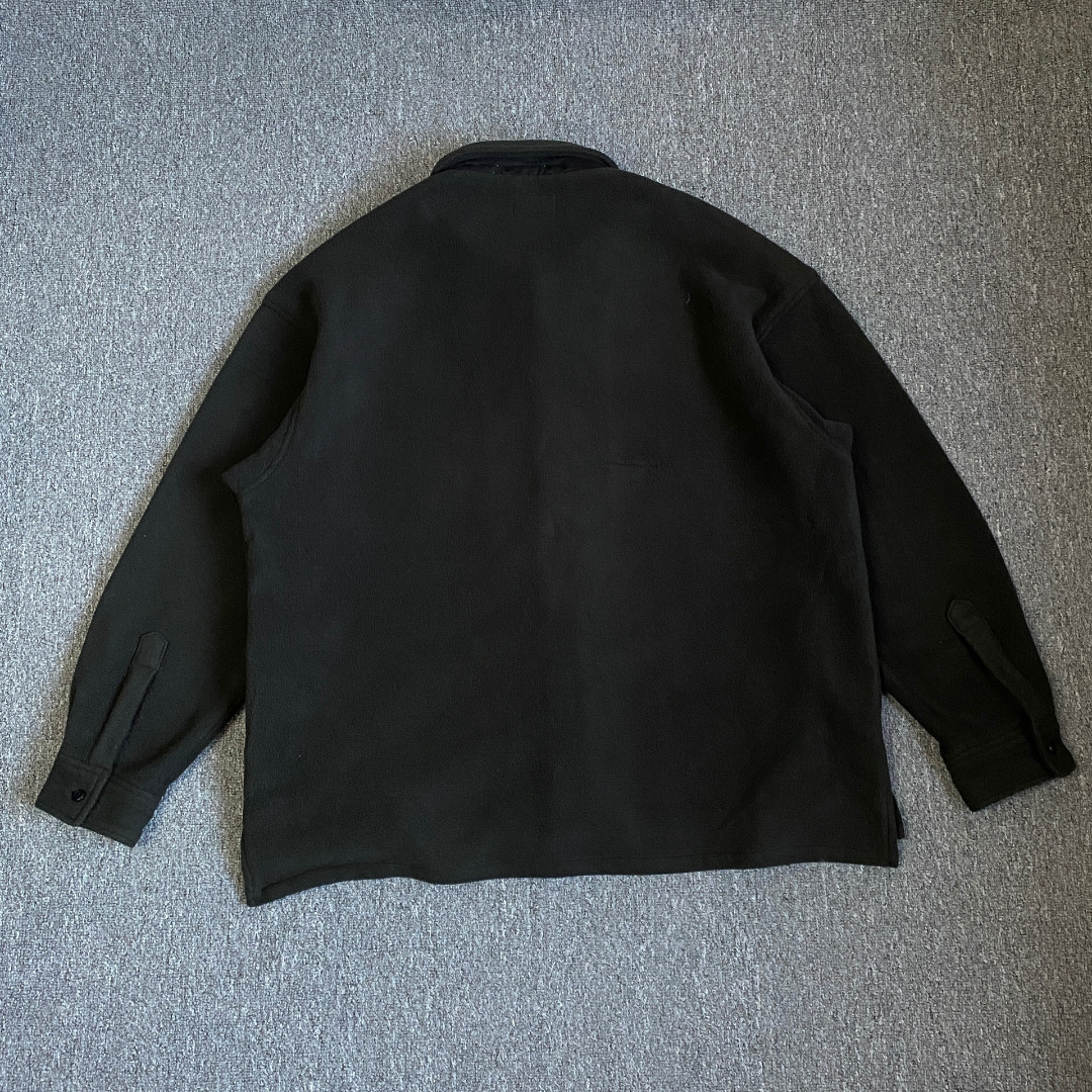 CAVEMPT 19ss Fleece Button-Up Jacket — front