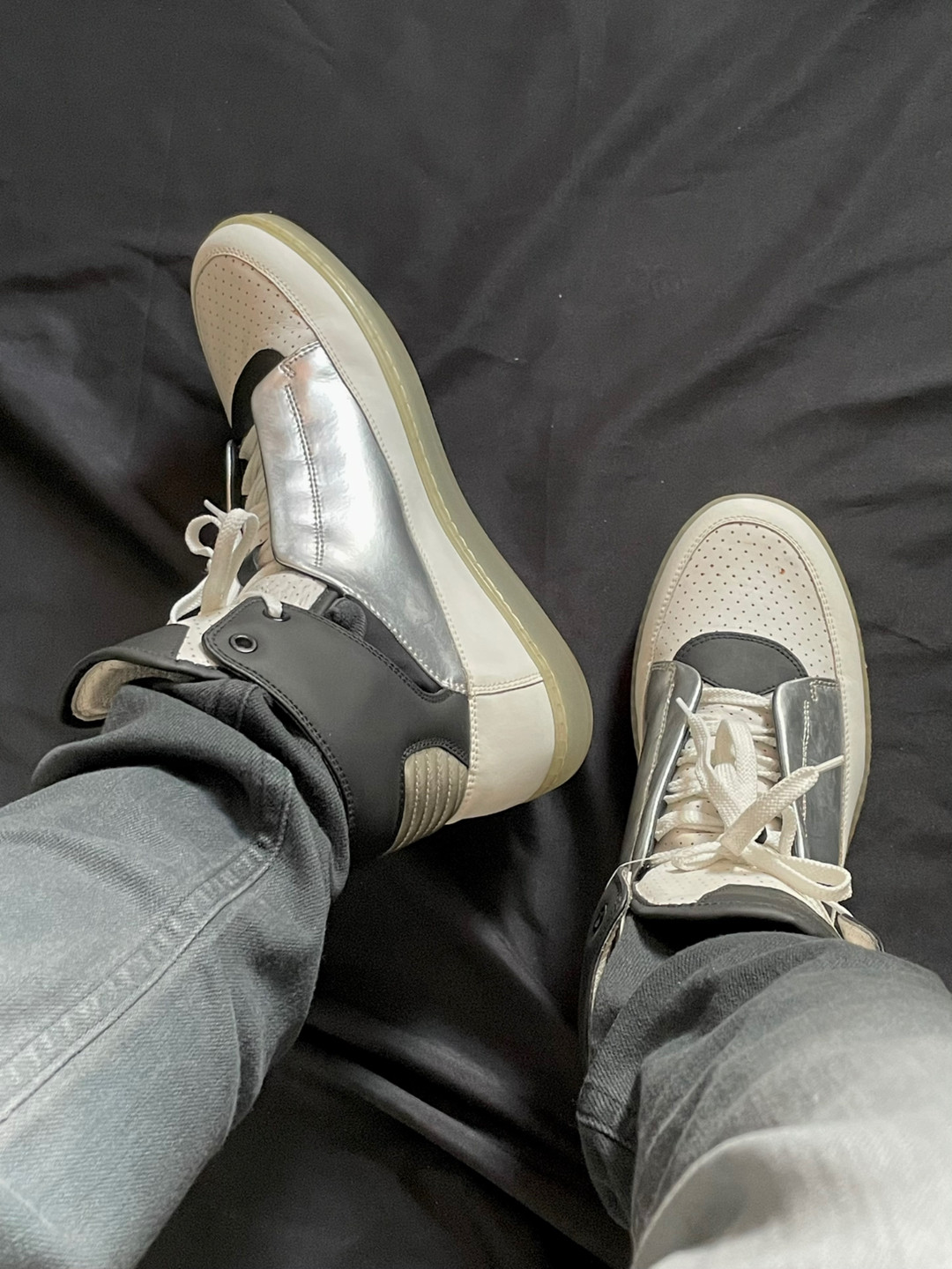 Dirk Bikkembergs Mid-Top Retro Sneakers — front