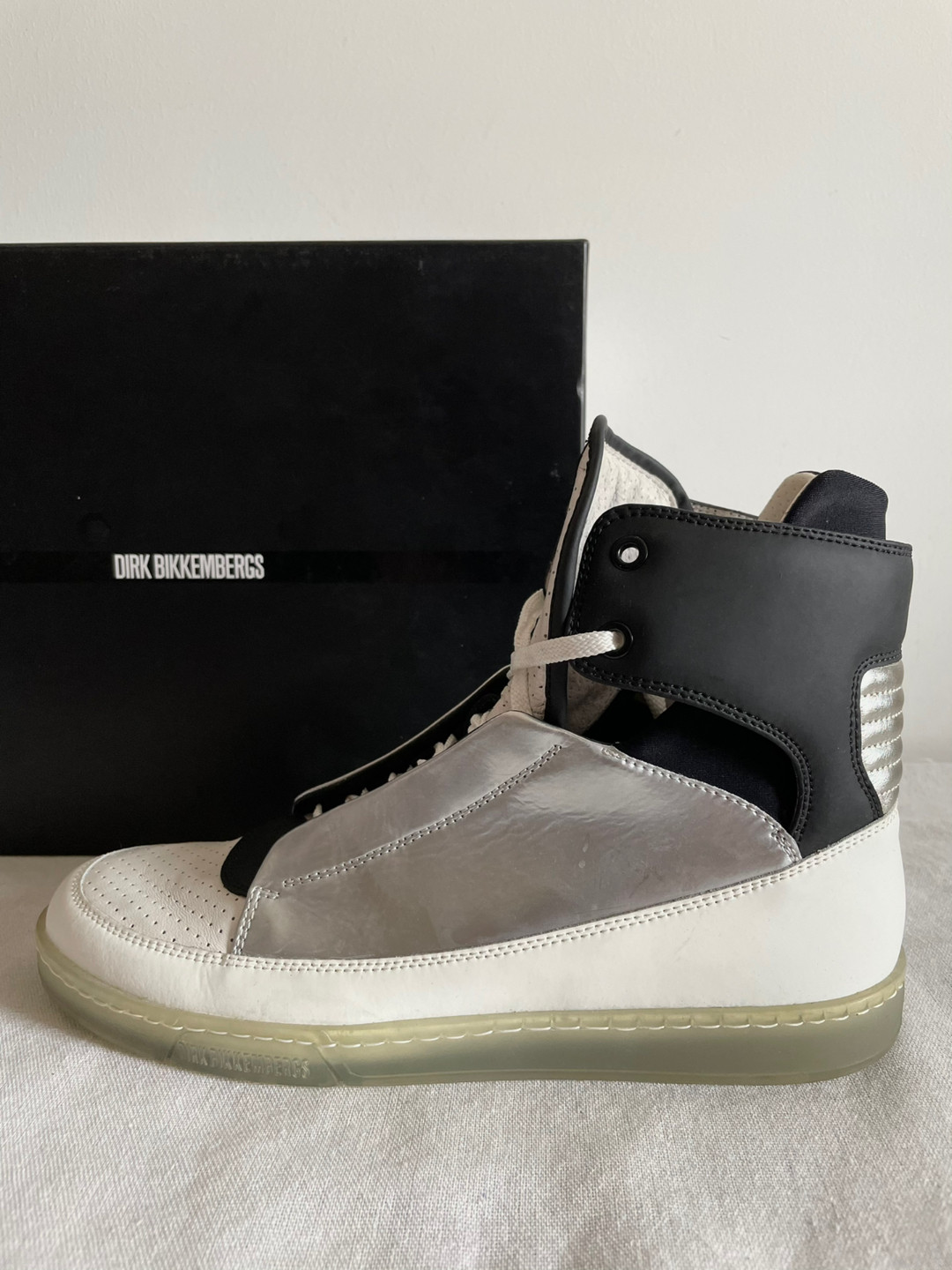 Dirk Bikkembergs Mid-Top Retro Sneakers — back