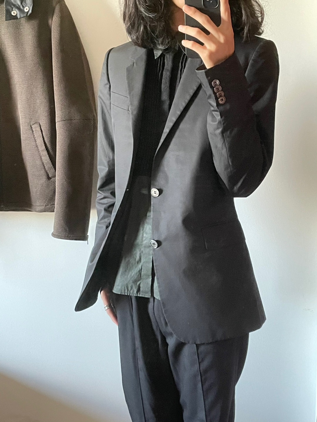 Alexander McQueen F/W08 Runway Suit — front