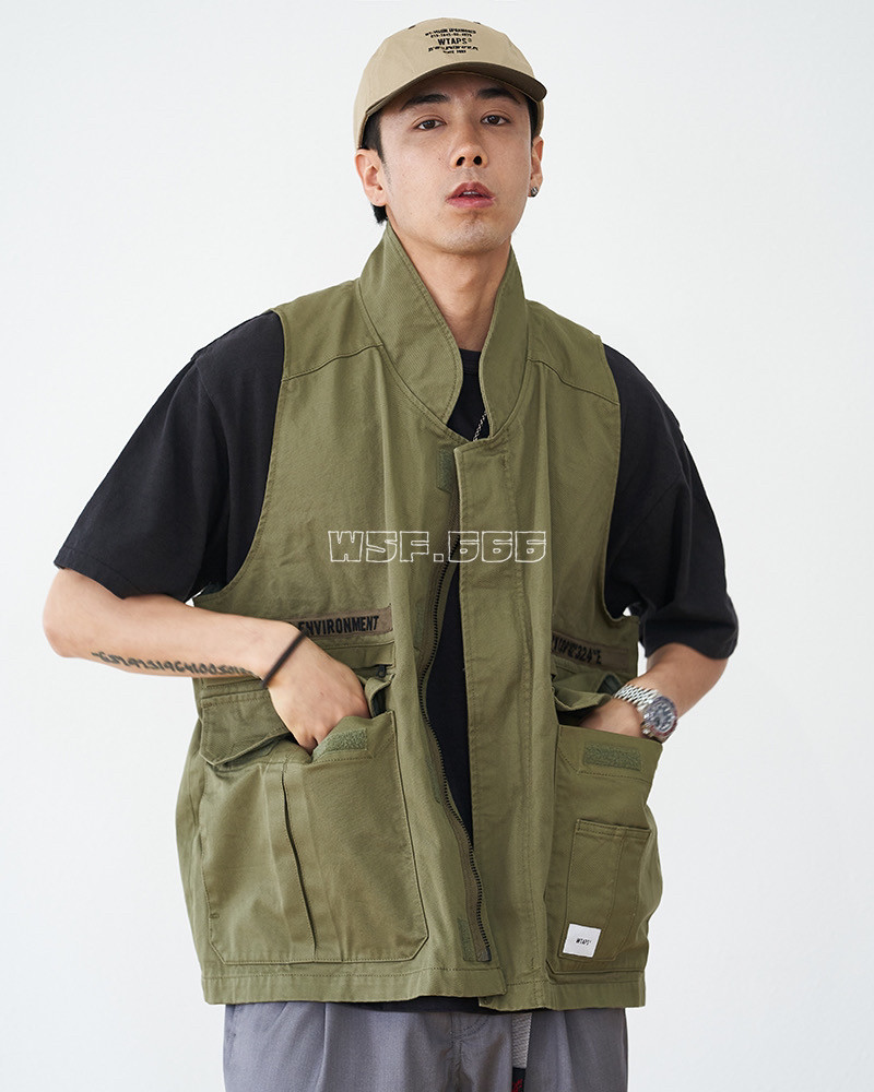 WTAPS 21ss Olive Tactical Vest M — front