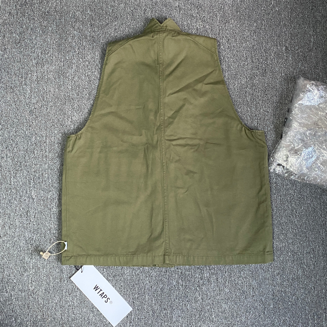 WTAPS 21ss Olive Tactical Vest M — label