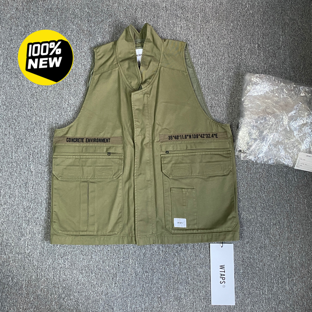 WTAPS 21ss Olive Tactical Vest M