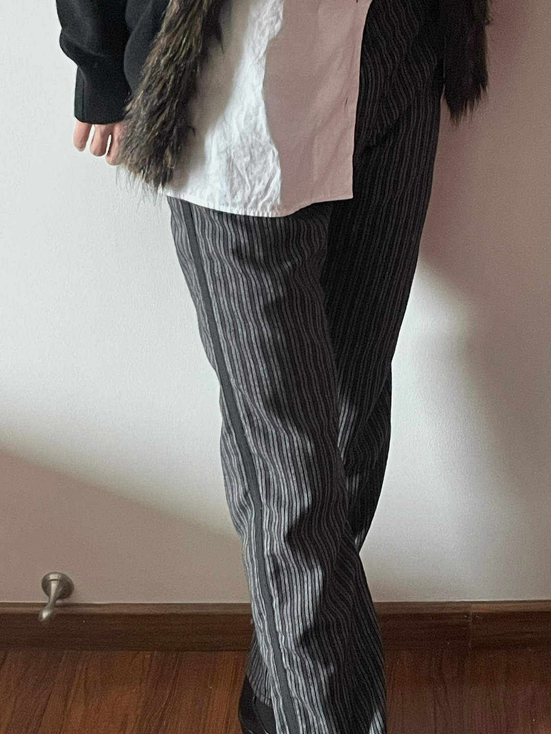 Junya Watanabe 2015 Wool Stripe Trousers