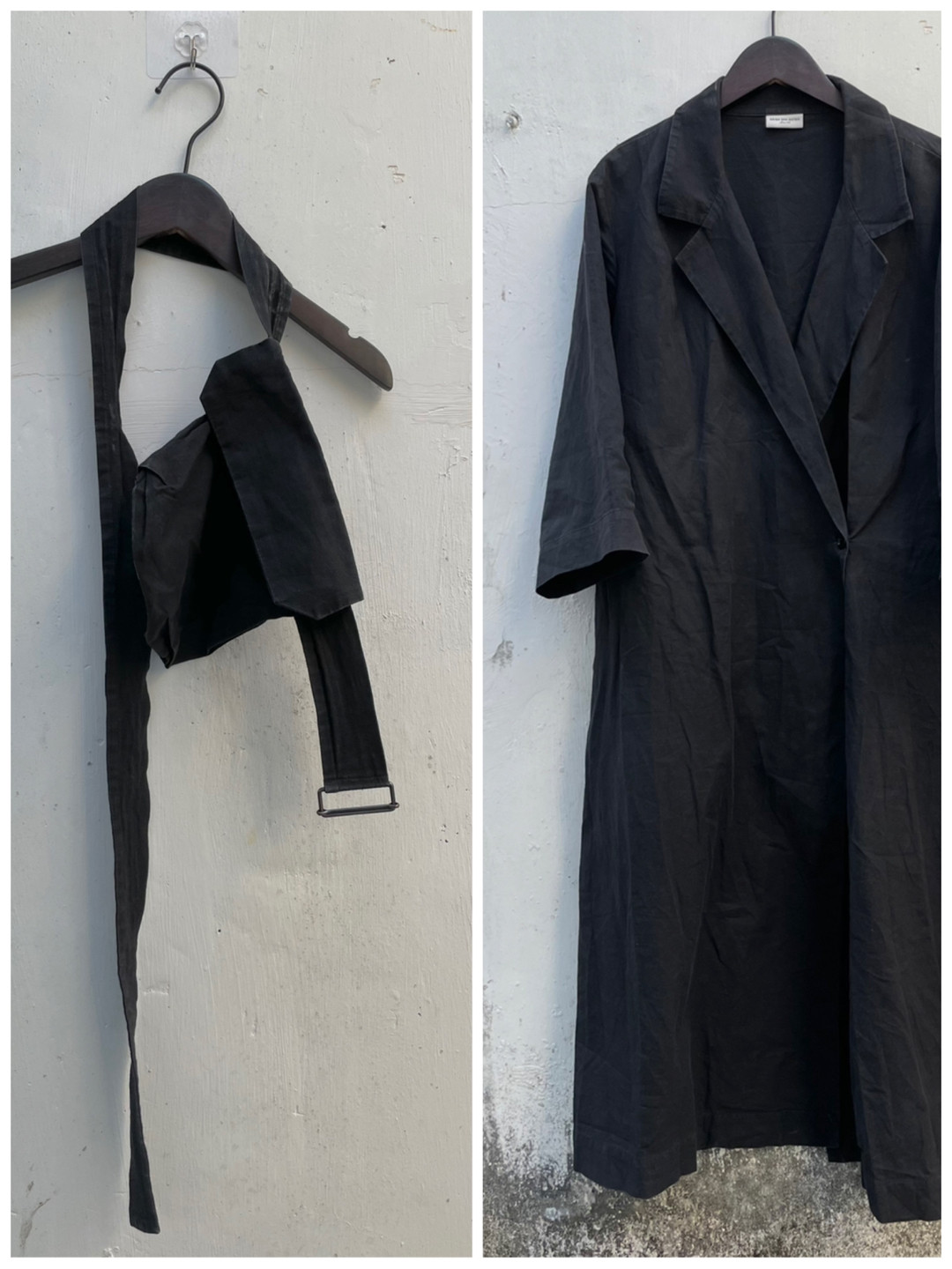 Dries Van Noten Deconstructed Coat — front