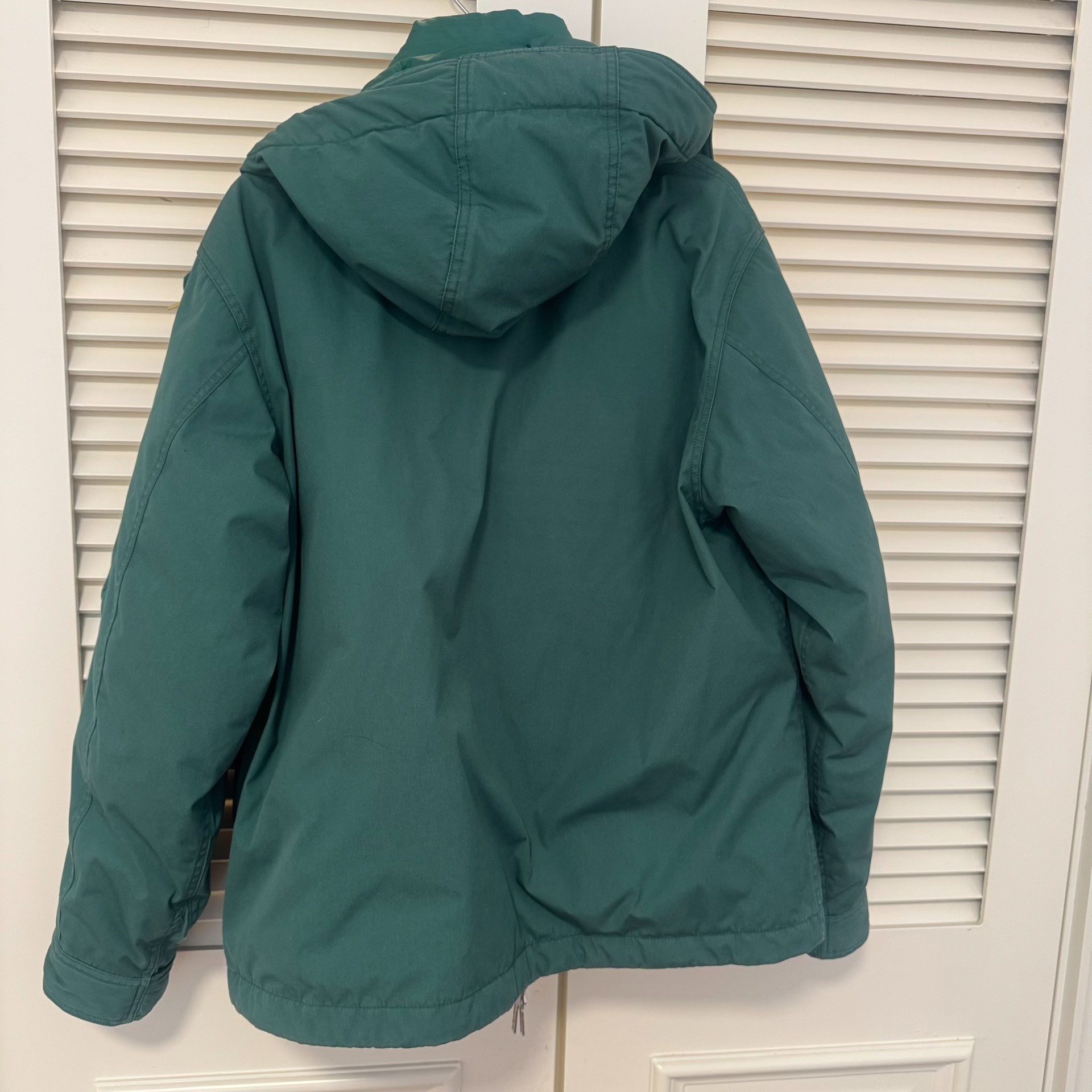 The North Face Hooded Down Jacket — detail