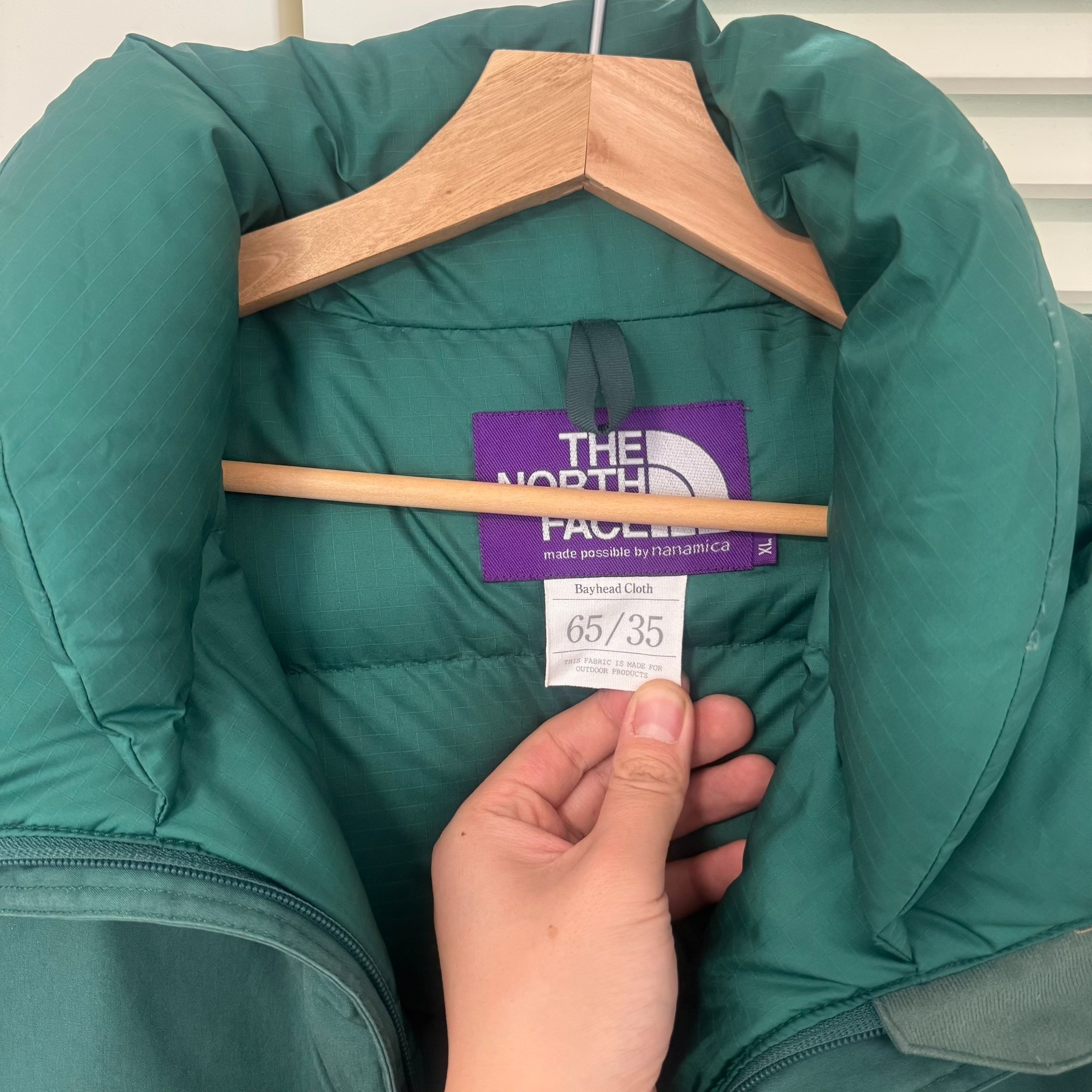 The North Face Hooded Down Jacket — back