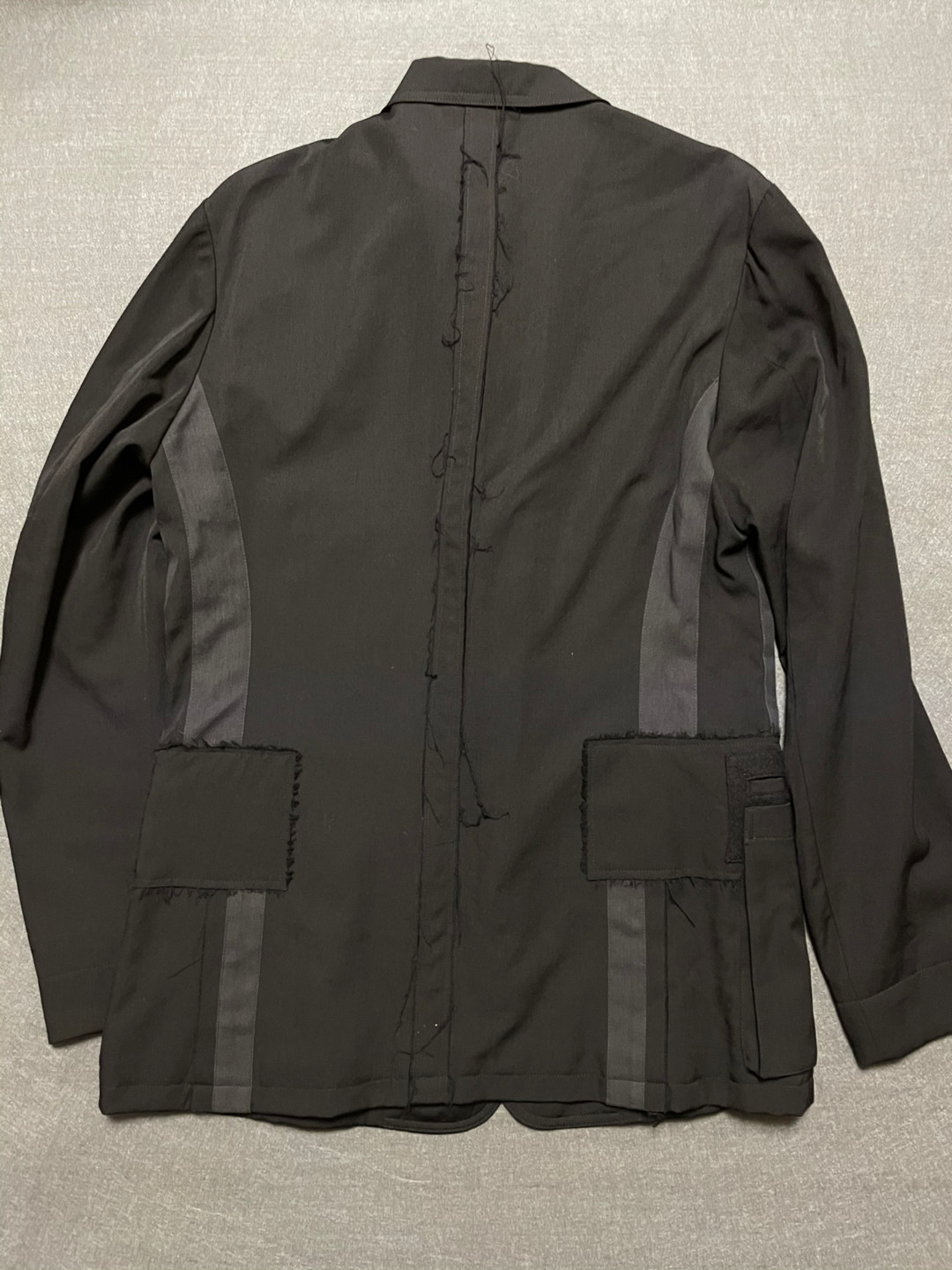 Yohji Yamamoto 15AW Triple Panel Jacket — front