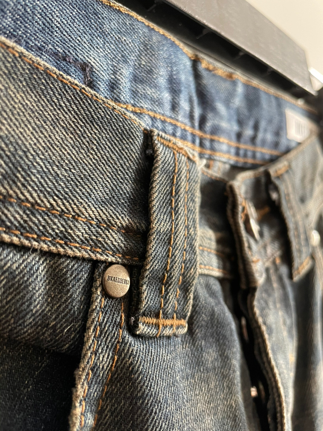 Dirk Bikkembergs Side Pocket Zipper Jeans — back