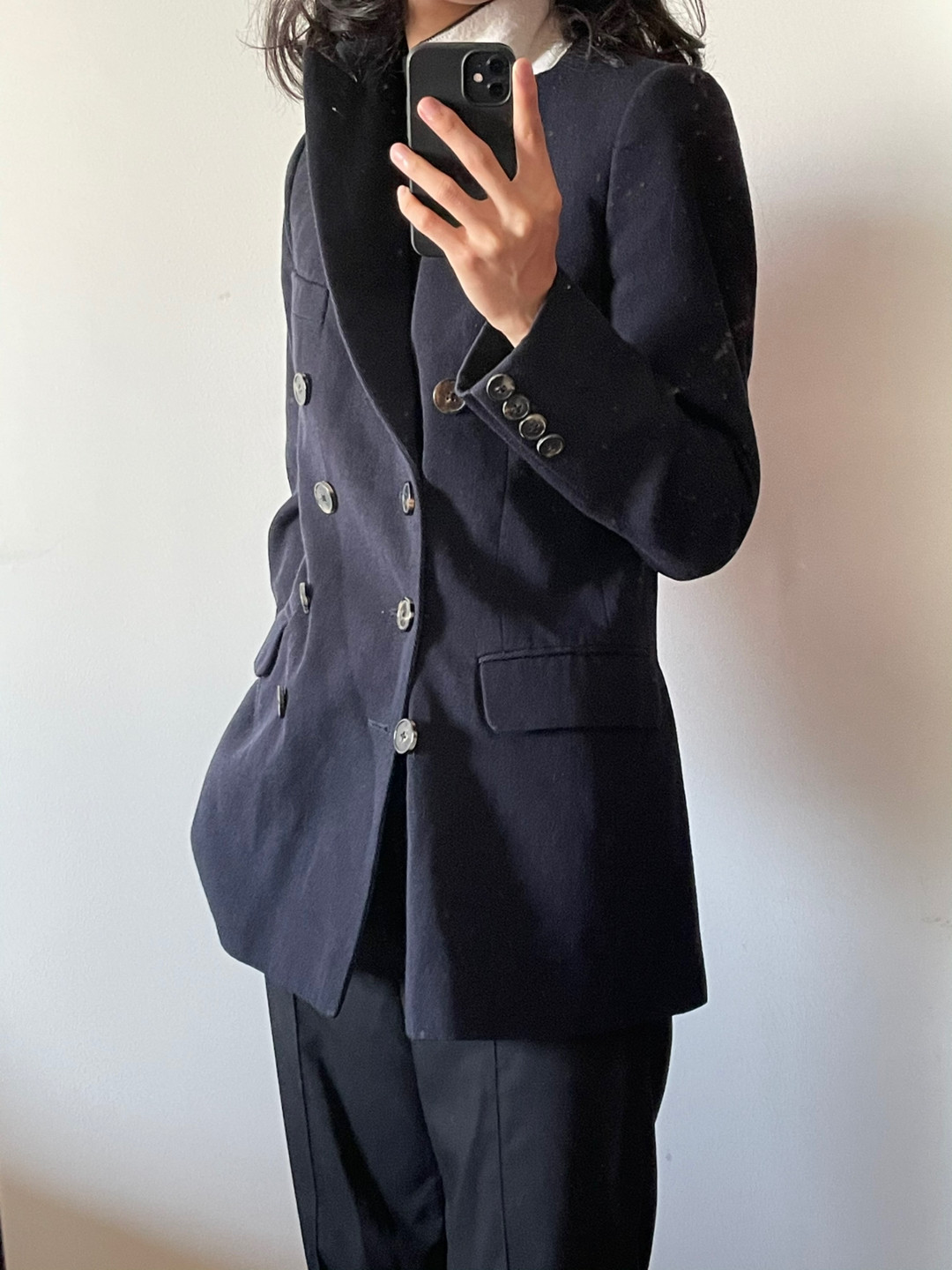 Dries Van Noten 11FW Runway Wool Blazer — detail
