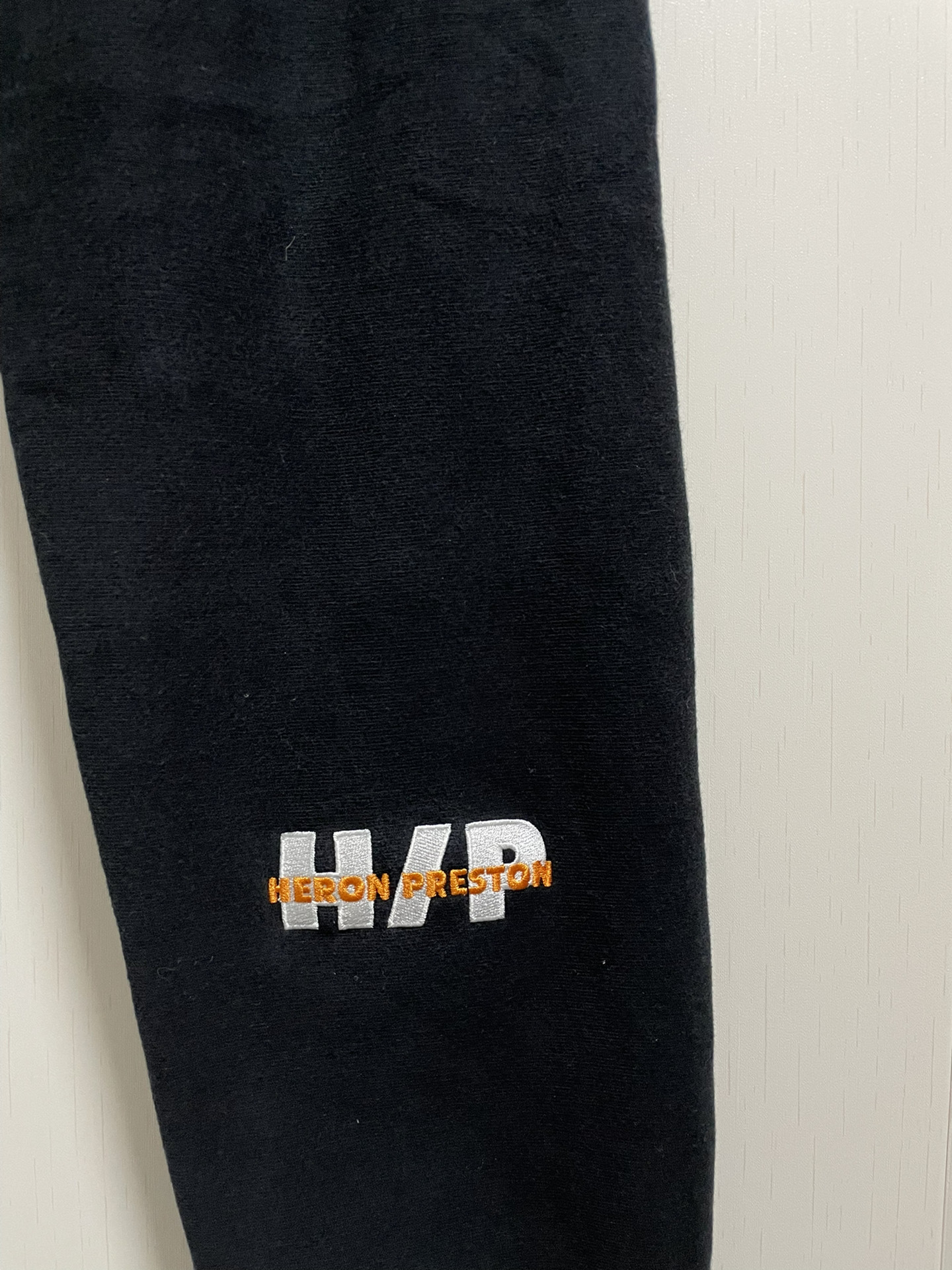 Heron Preston Crane Embroidered Sweatpants — back