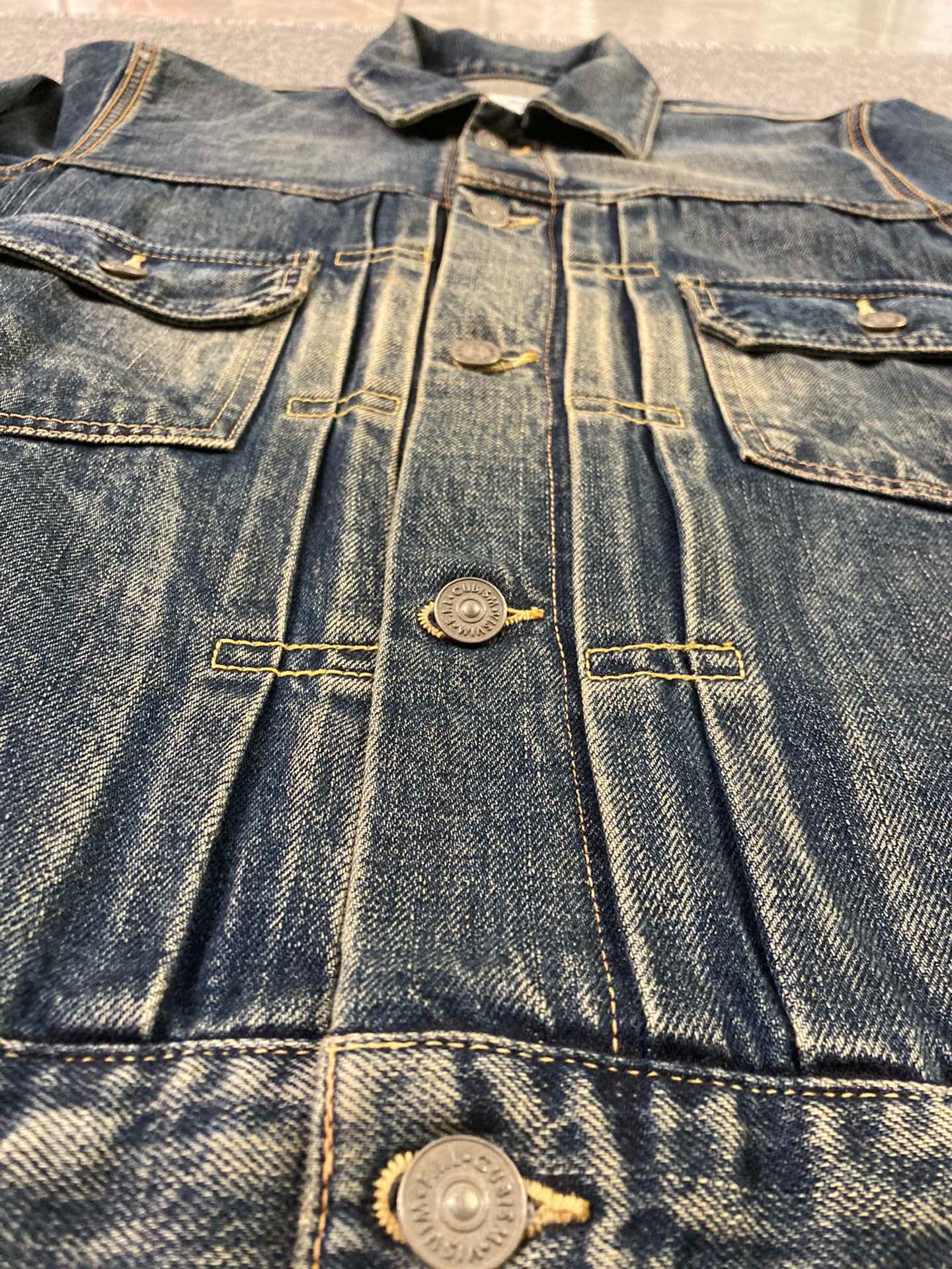 Visvim 101 JKT Denim Jacket — detail