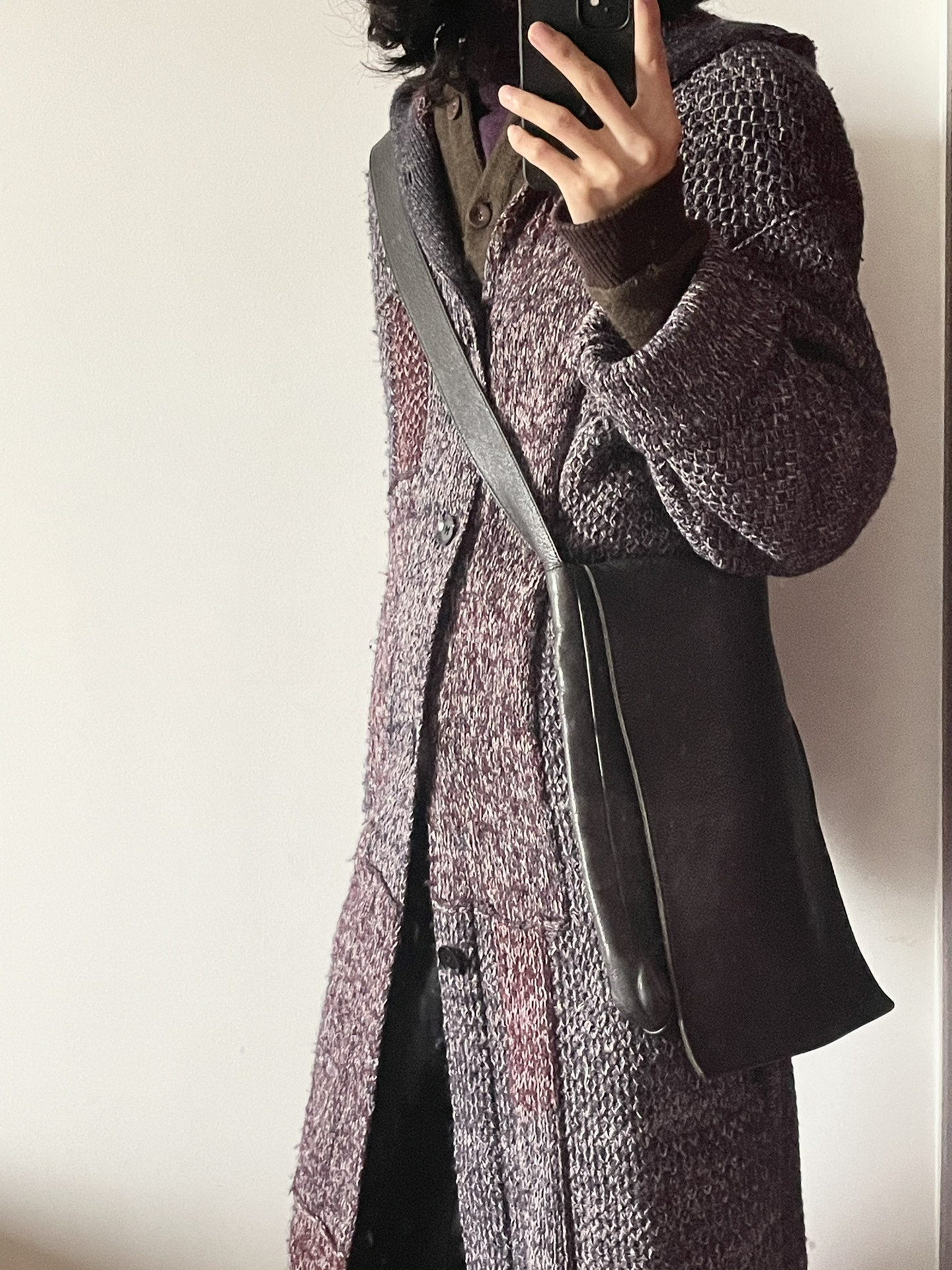Yohji Yamamoto PourHomme F/W14 Knit Coat — back