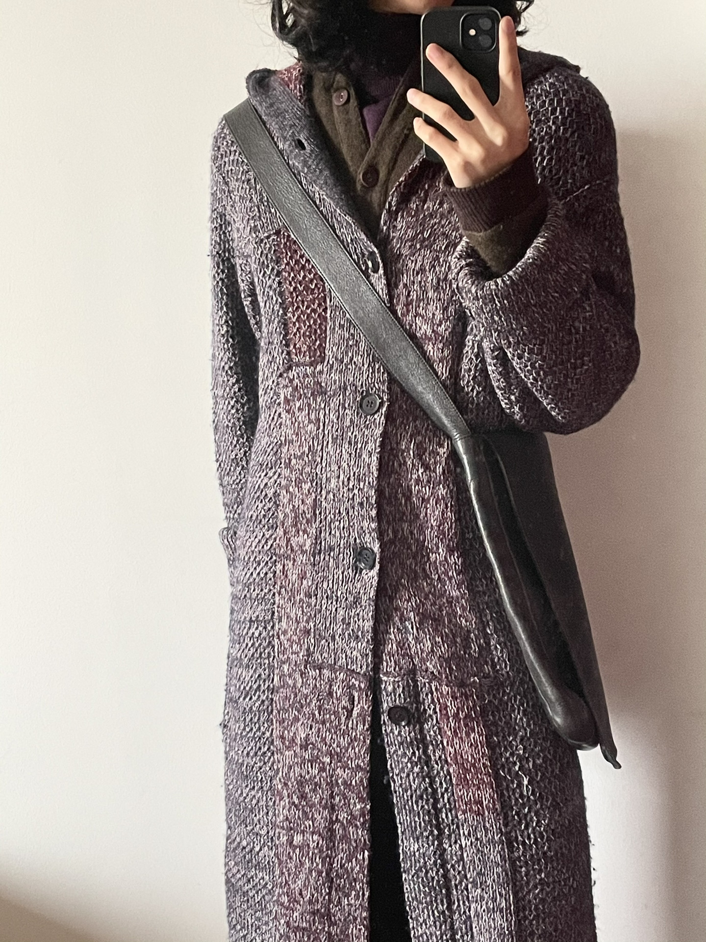 Yohji Yamamoto PourHomme F/W14 Knit Coat — detail