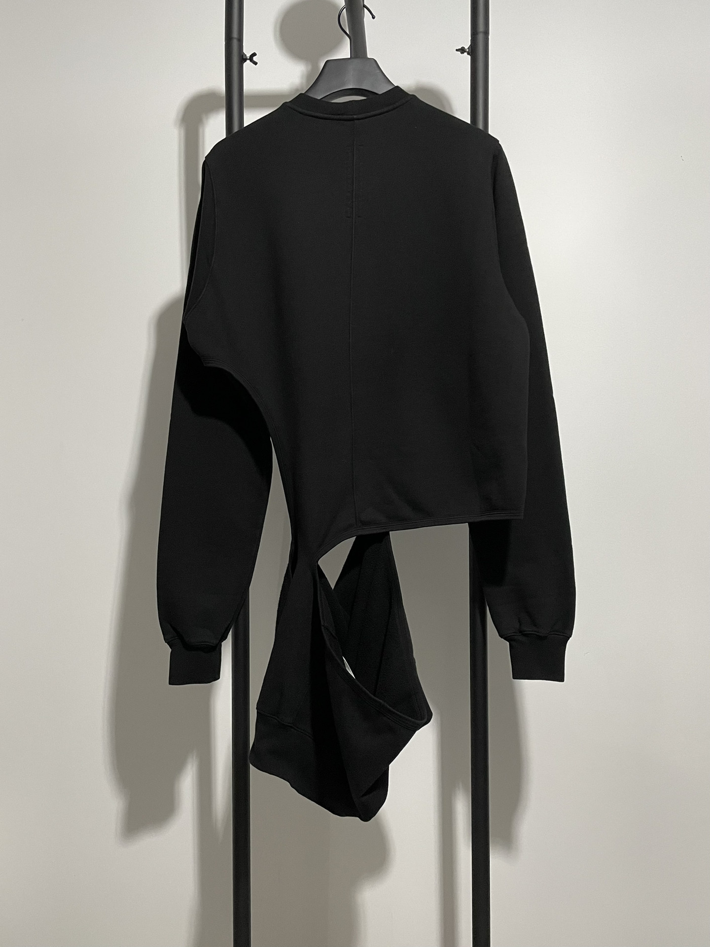 Rick Owens Cutout Fleece Sweatshirt — front