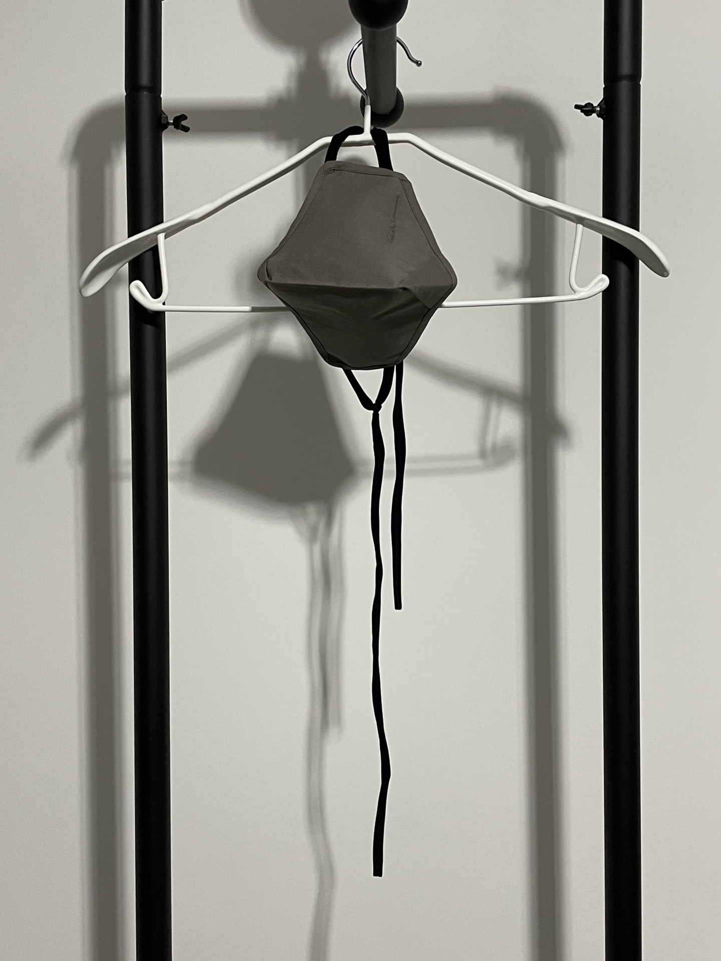 Rick Owens Grey Face Mask