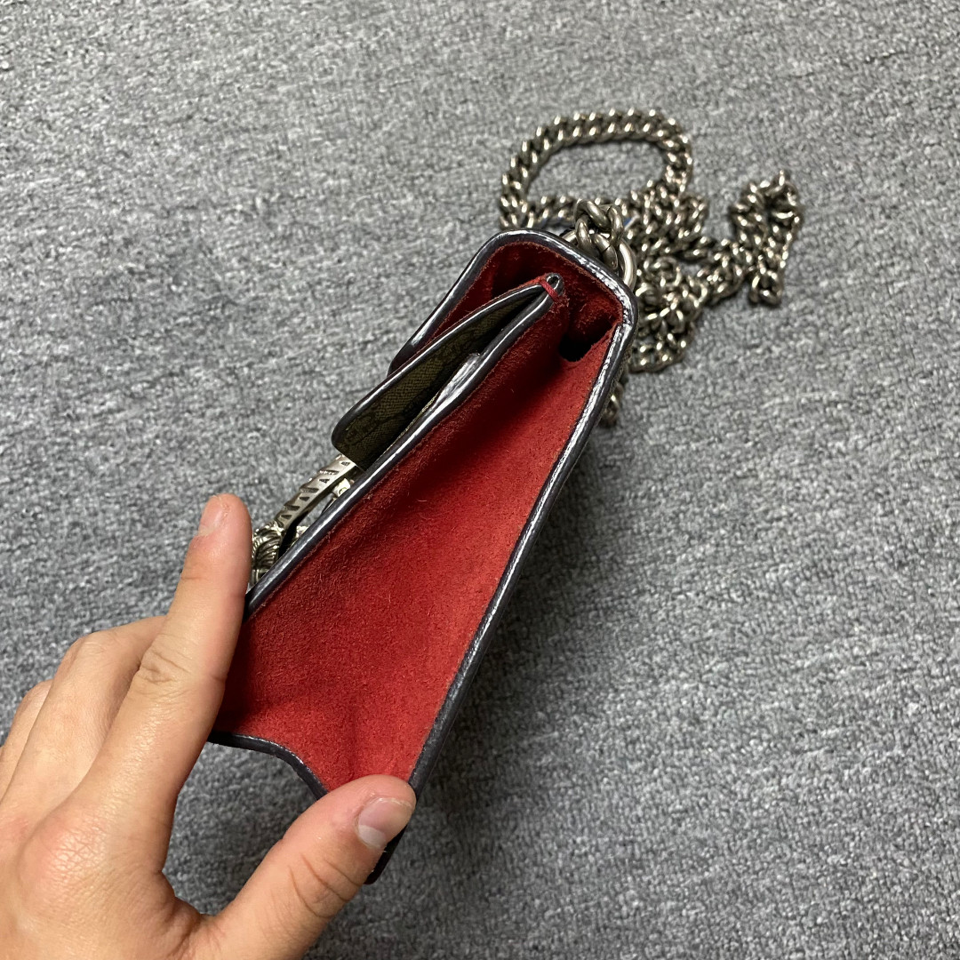 Gucci Dionysus Monogram Bag — back